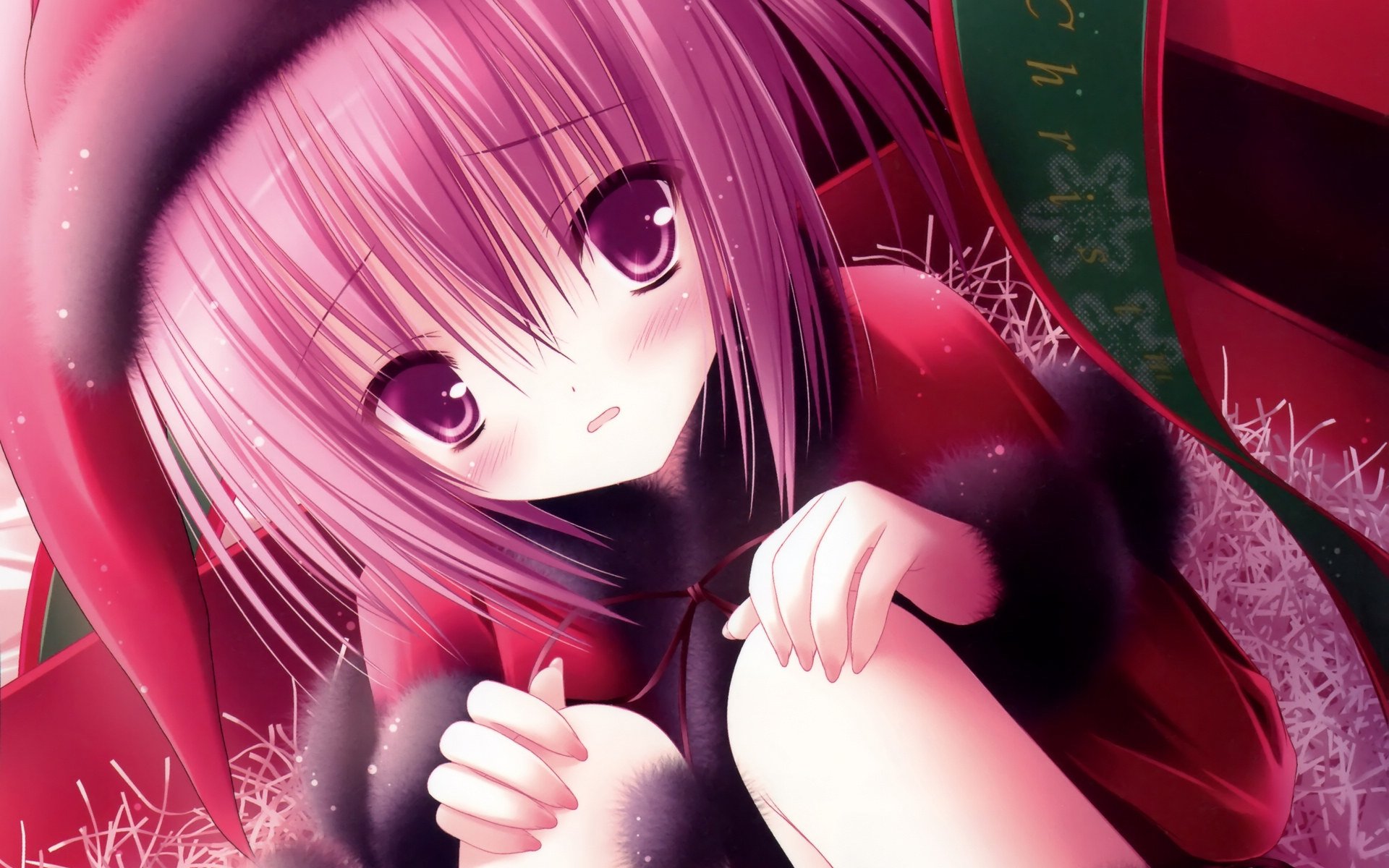 动漫,萌妹子,小萝莉,呆萌可爱,宽屏