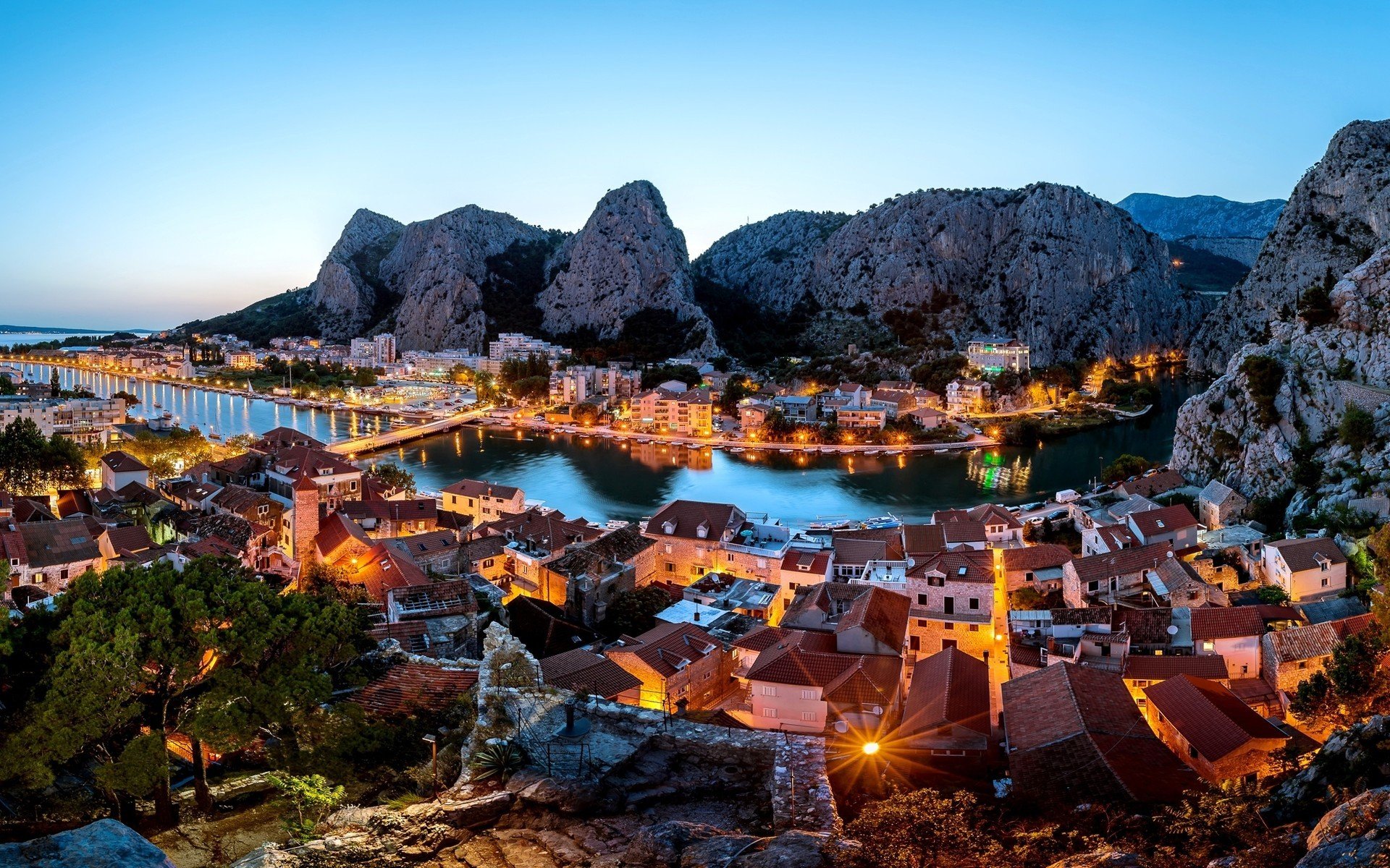 风景,自然美景,克罗地亚,美丽壮观,宽屏