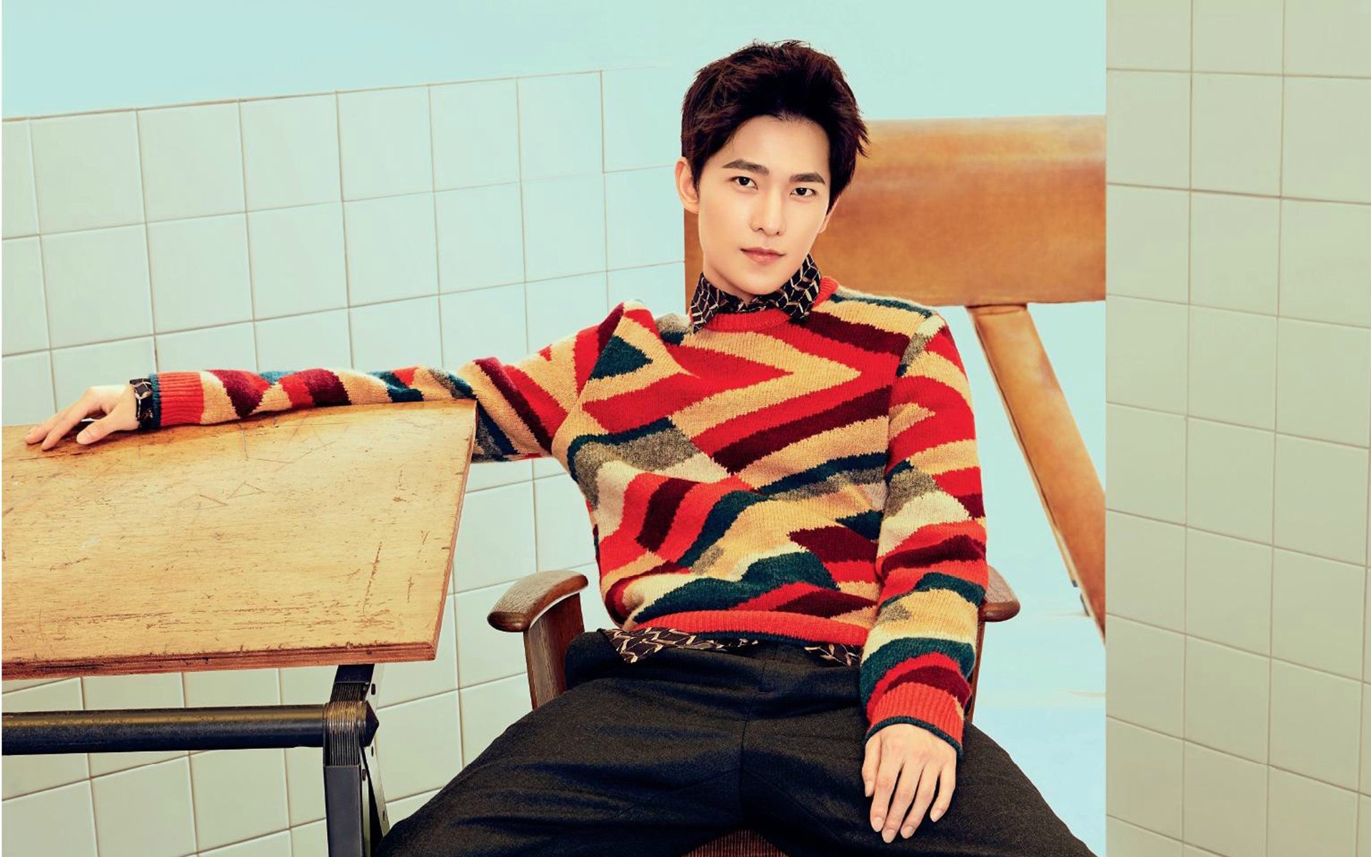 杨洋,炫酷时尚,小鲜肉