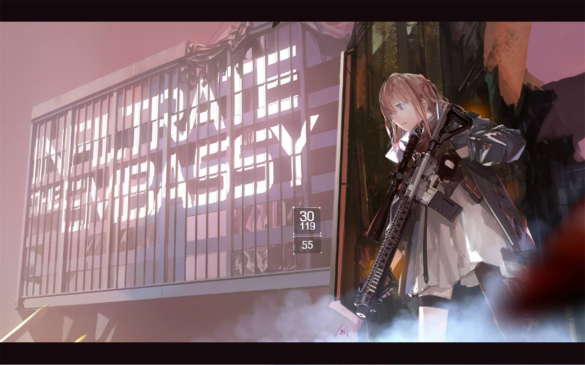 手游世界,少女前线,ST,AR15