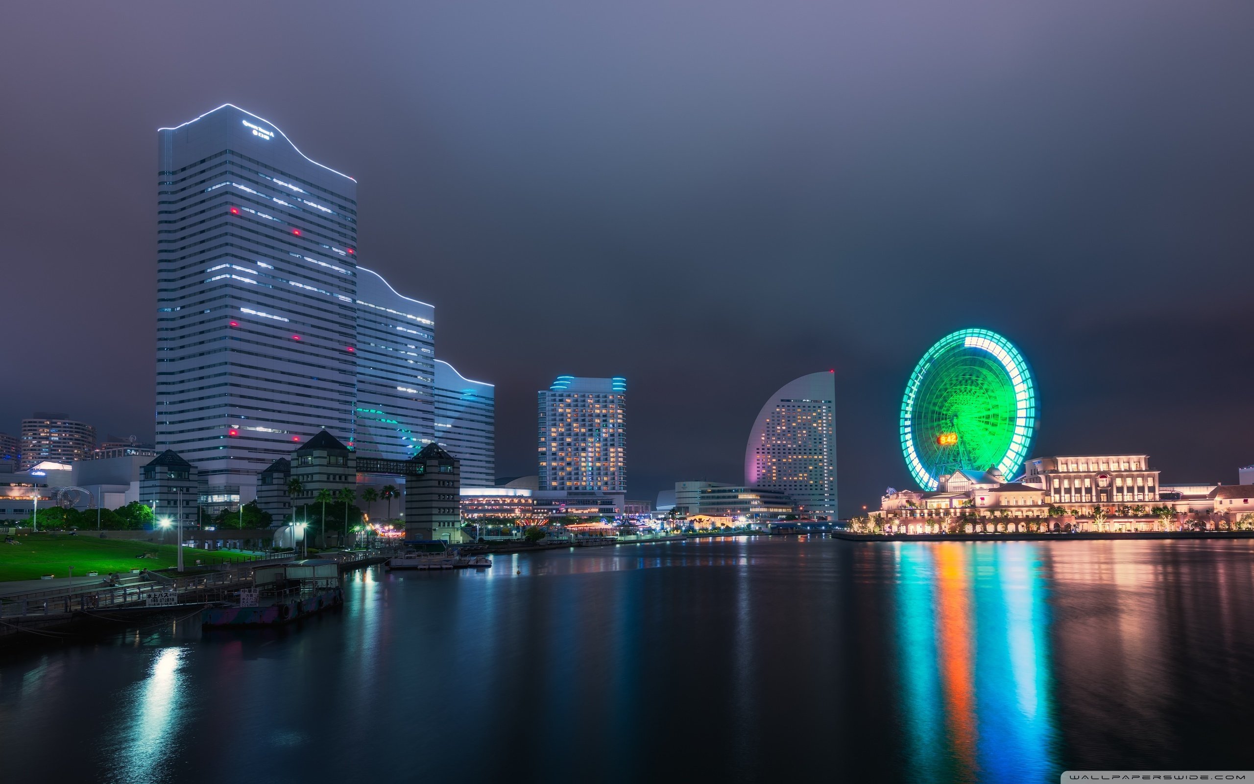 风景,城市夜色,美丽壮观,宽屏