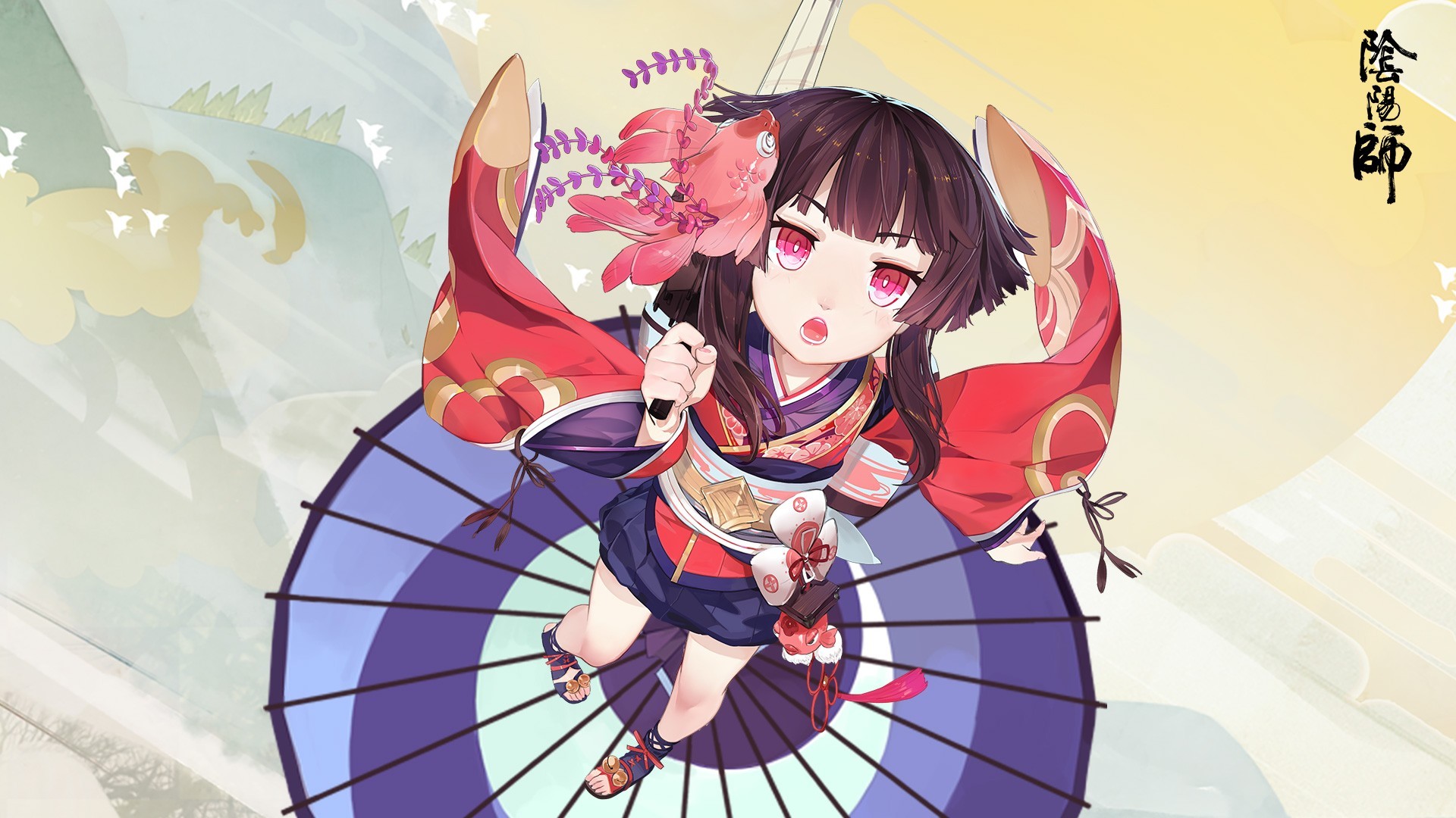 手游世界,阴阳师,神乐