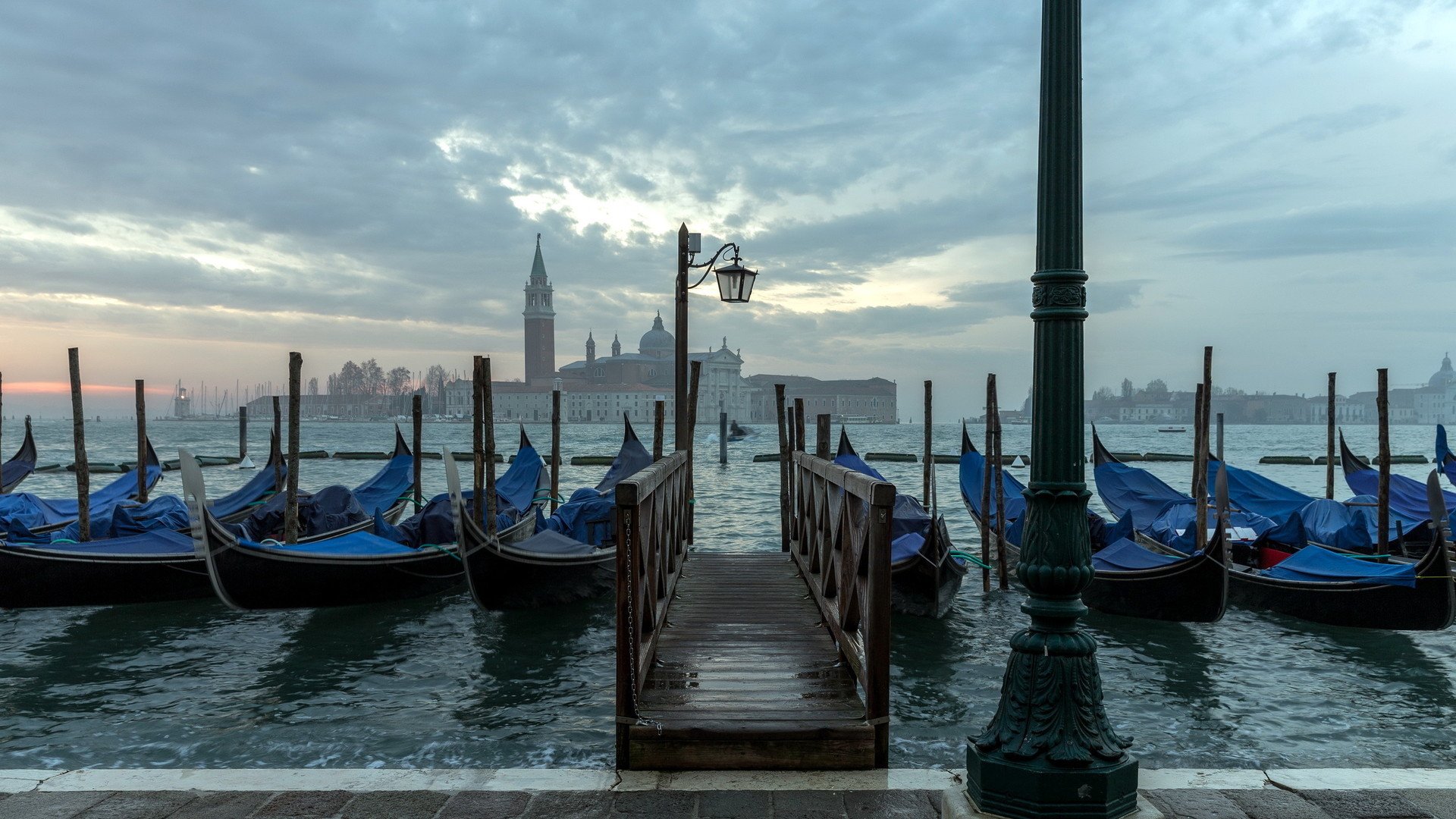 风景,威尼斯,水城,美丽壮观,宽屏