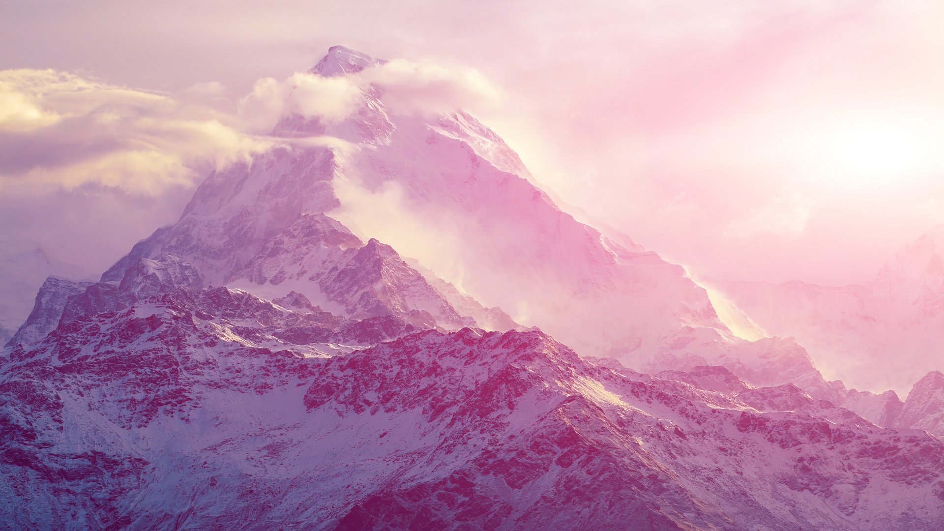 自然,风景,高山,山峰