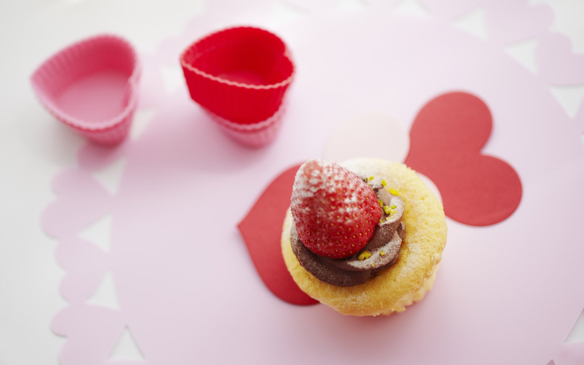 爱心,甜品