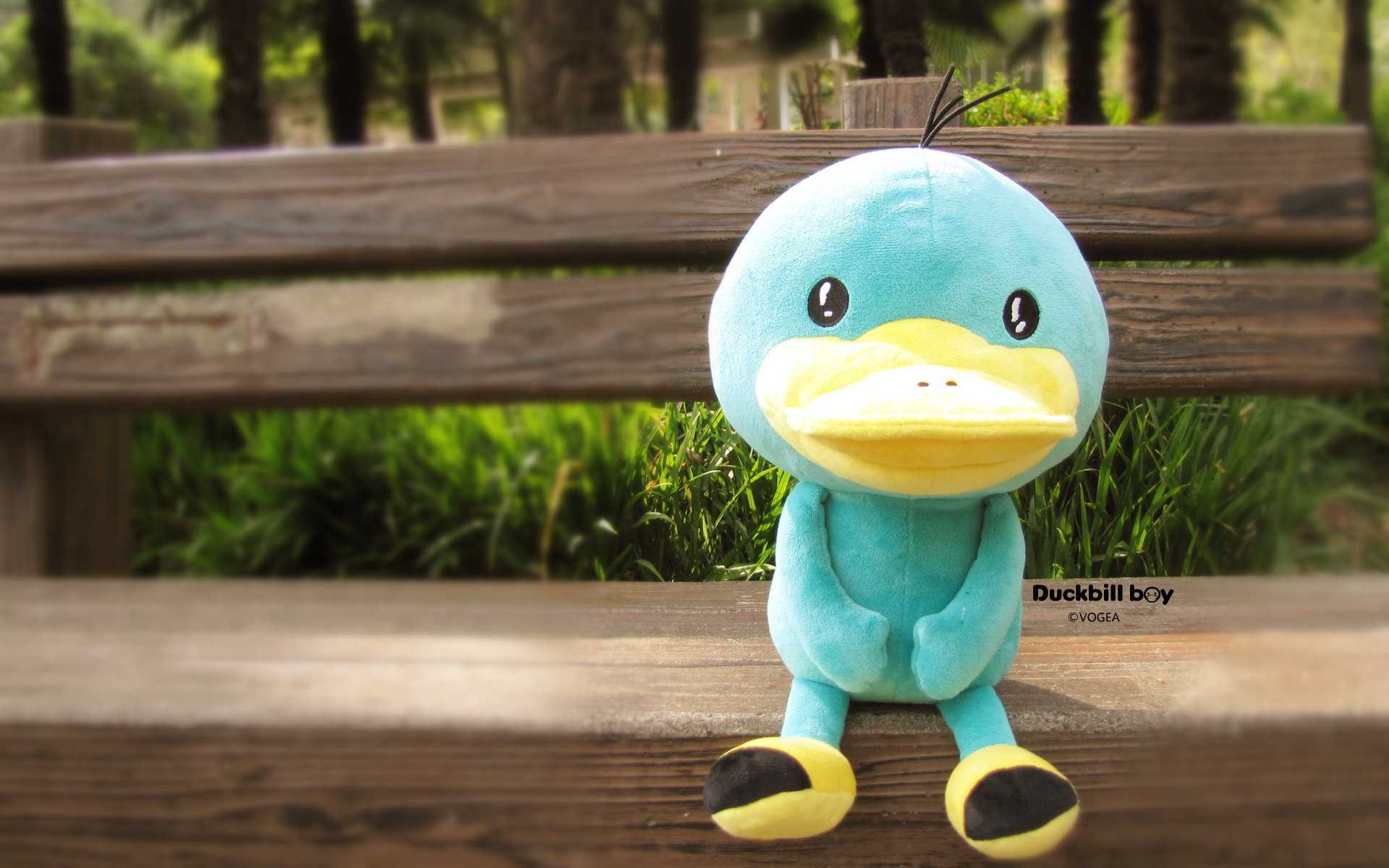 鸭嘴兽男孩,公仔