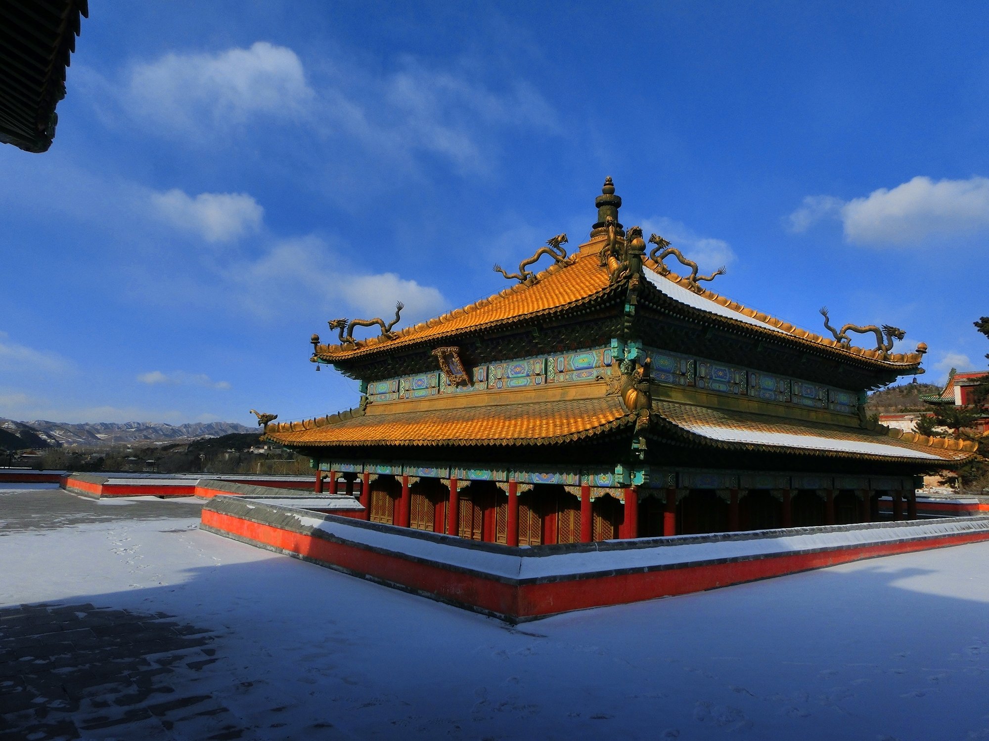 寺庙,自然,幽静