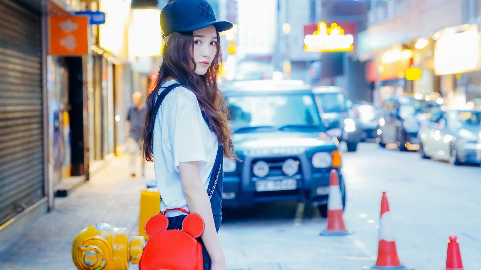 街拍达人,时尚酷炫,唐嫣