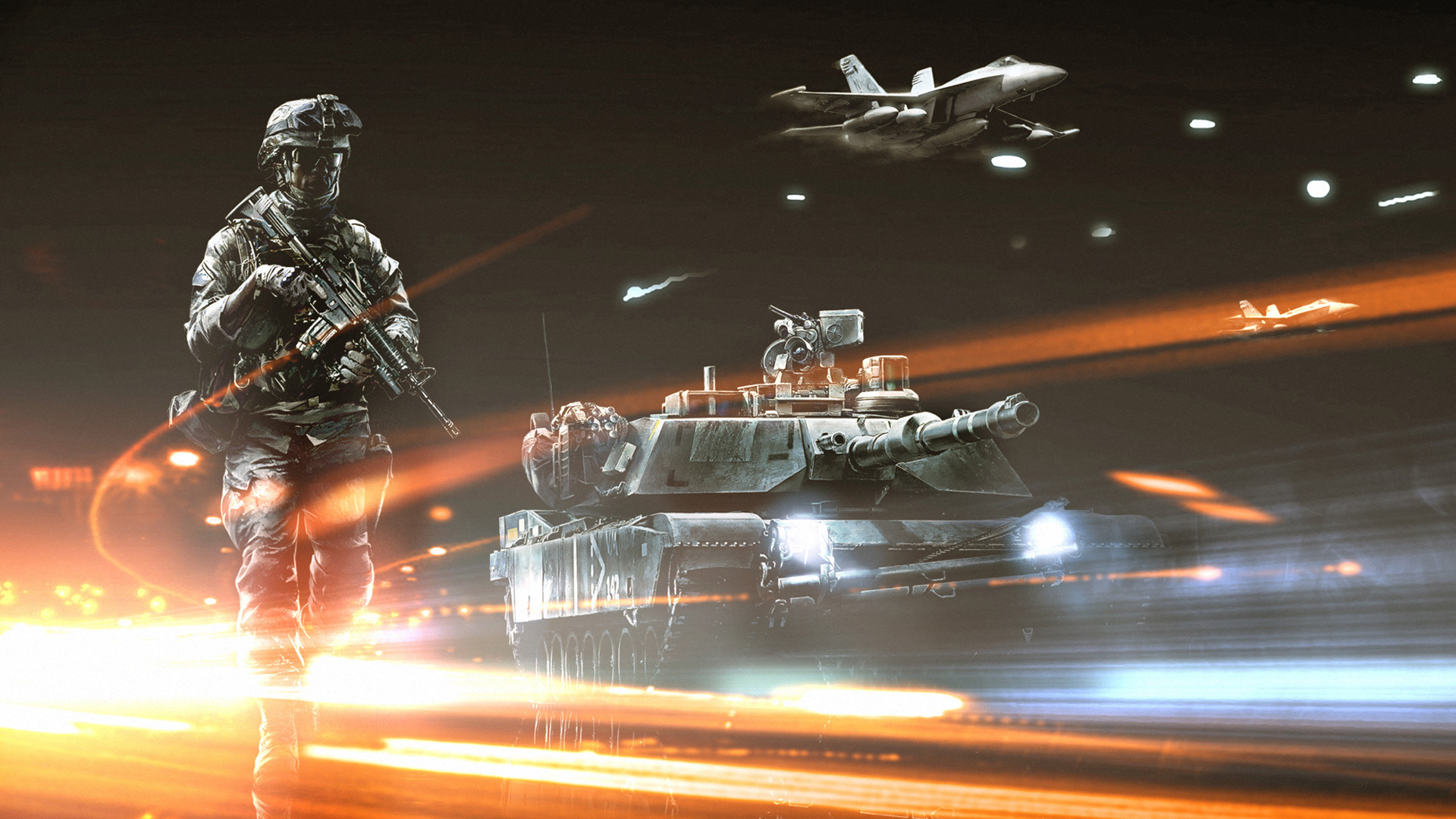 士兵,坦克,飞机