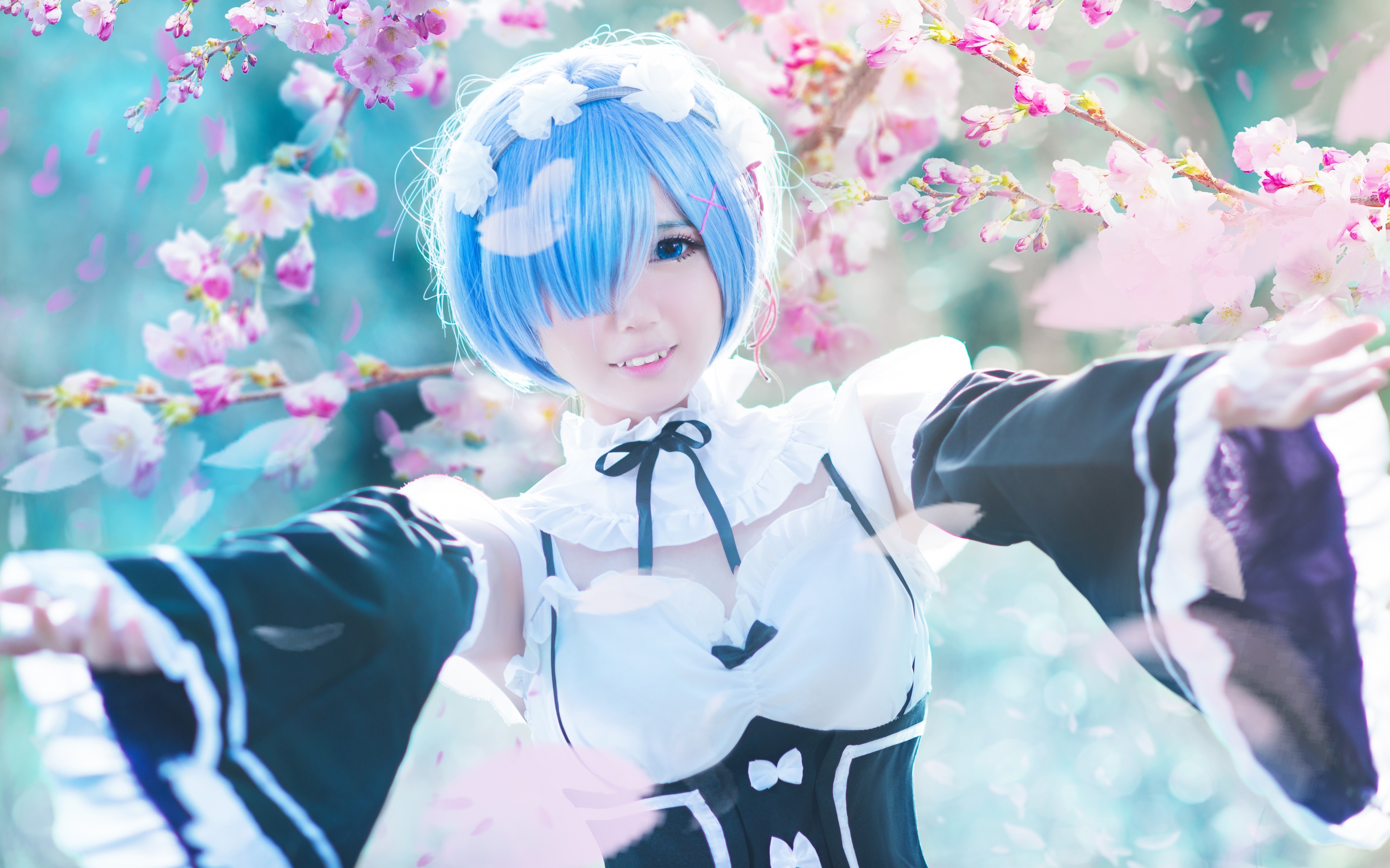 唯美cos,cosplay,蕾姆,可爱