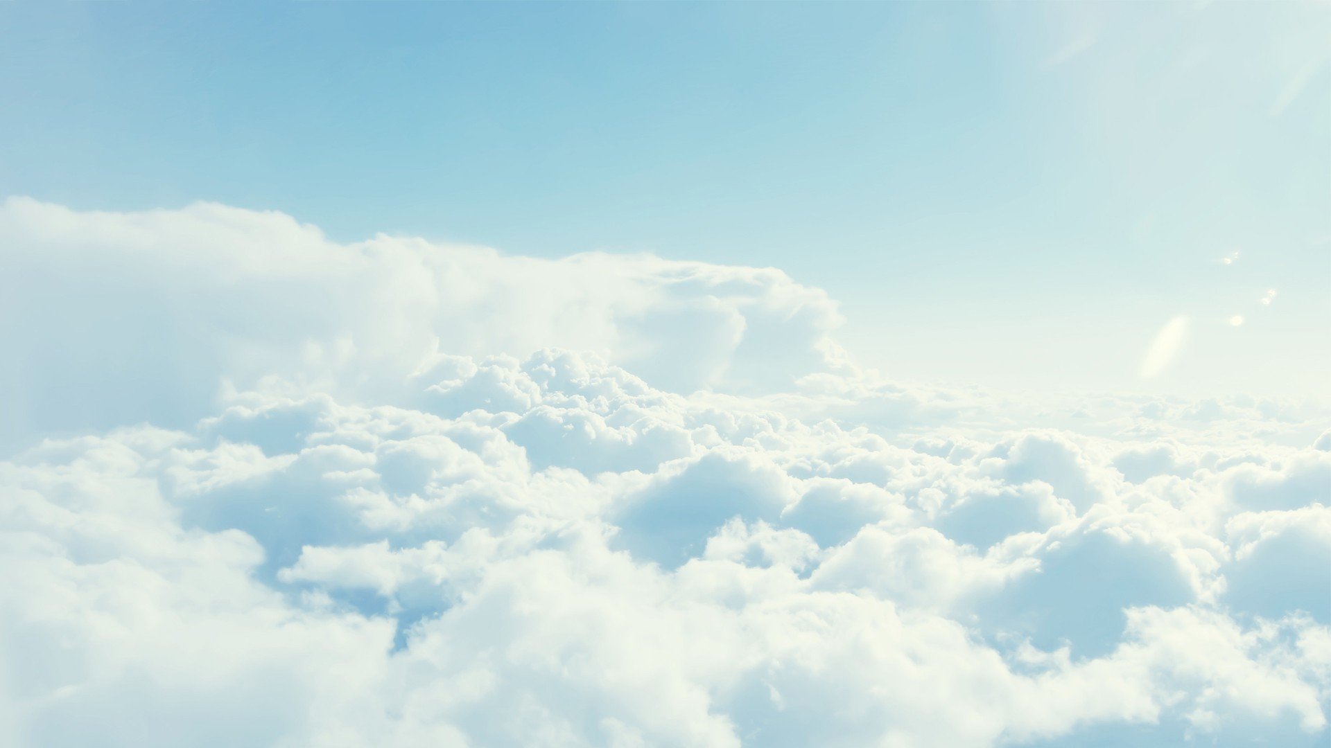 蓝天白云,天空,白云