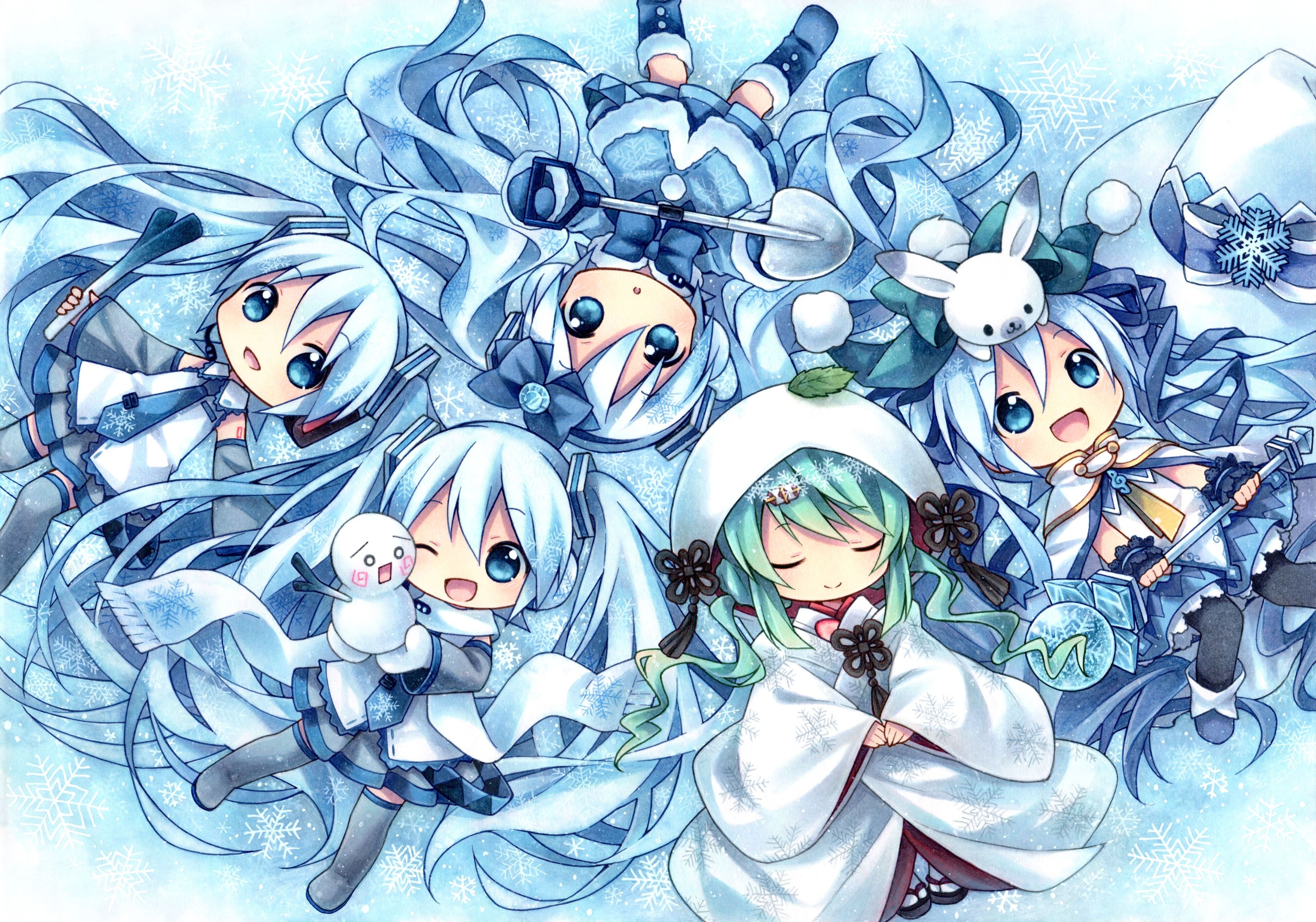 初音未来,雪花