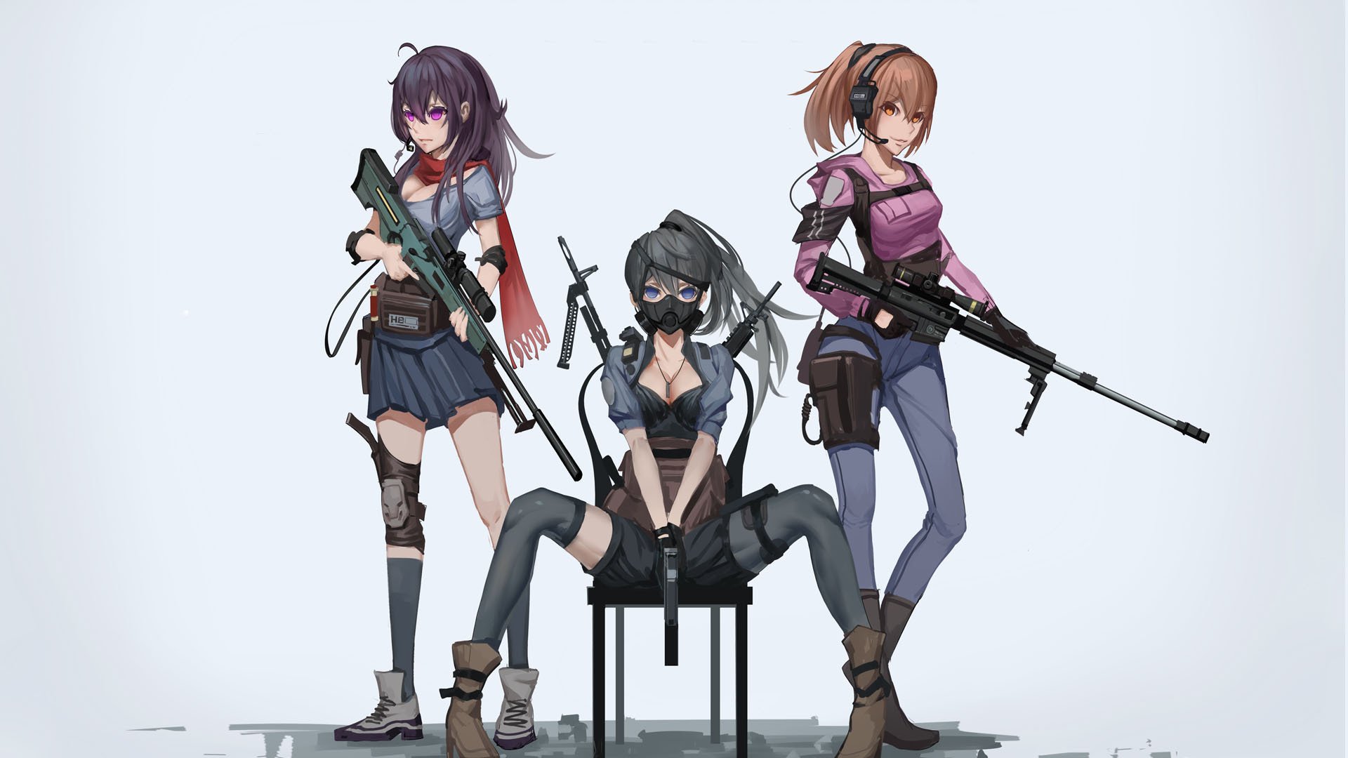 特殊部队,战斗,少女