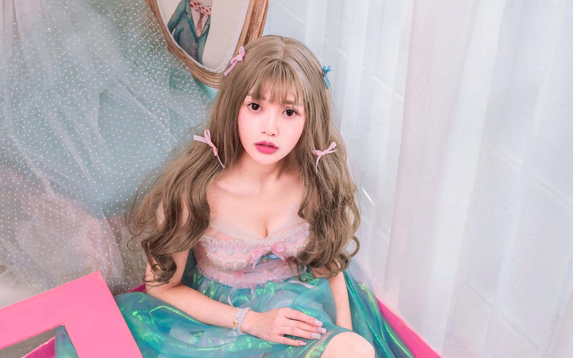 清纯,粉色,可爱