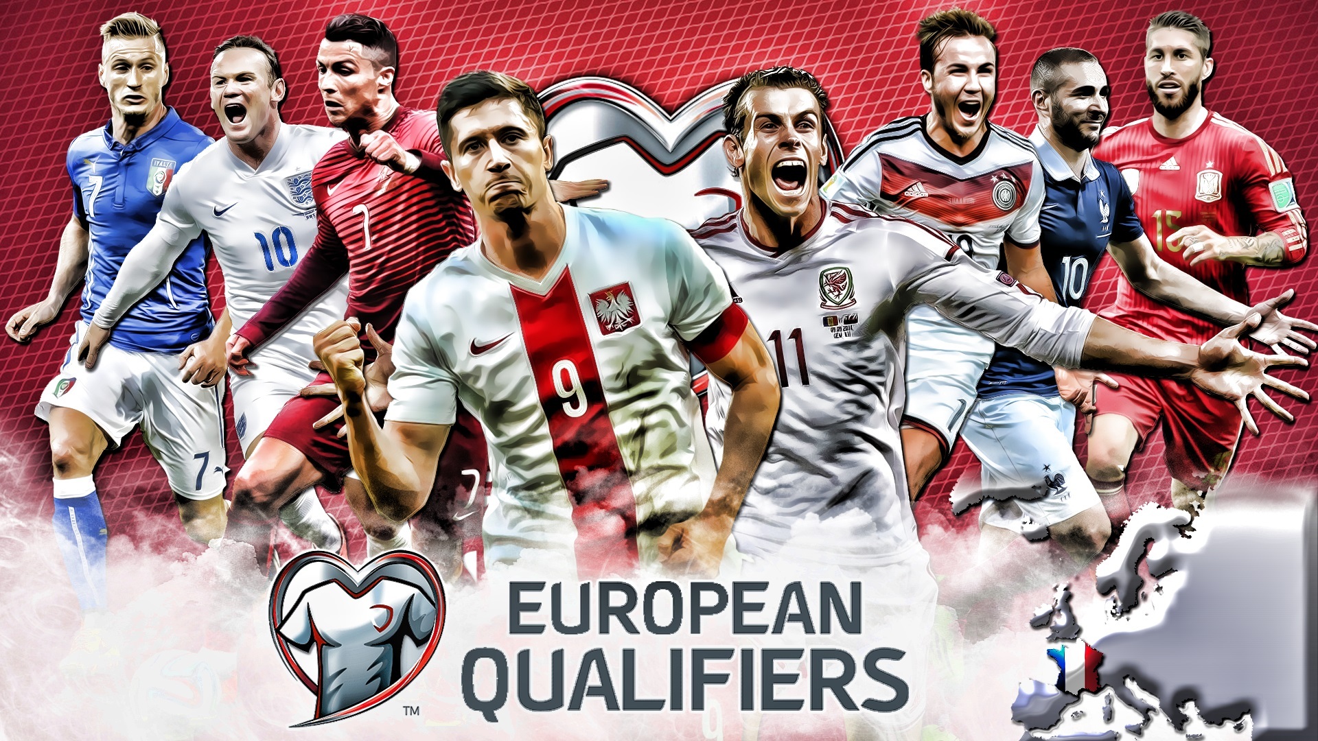 足球,球星,欧洲杯