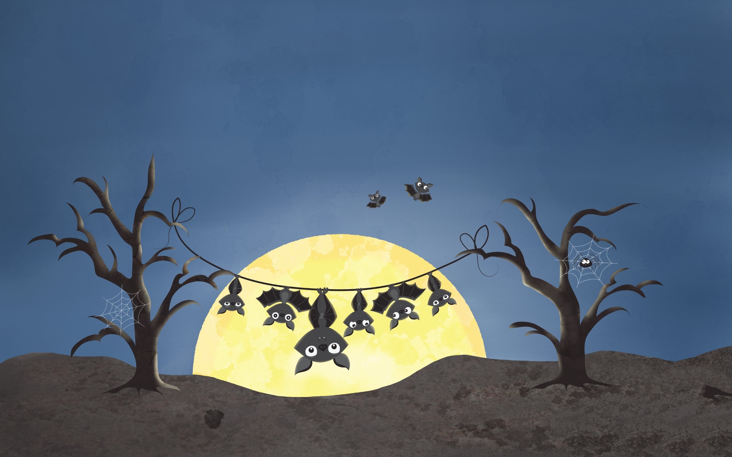 趣味,蝙蝠,卡通,月亮