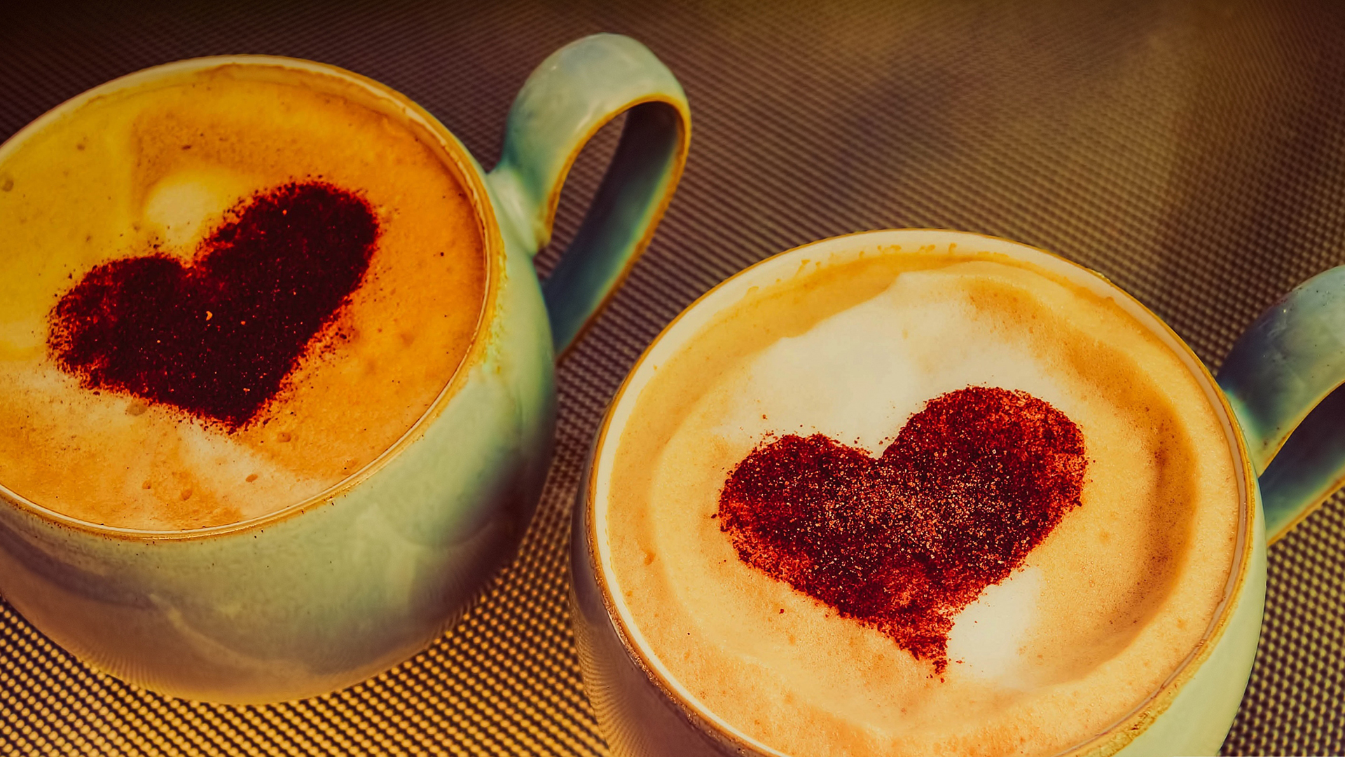 心动创意,爱心,咖啡