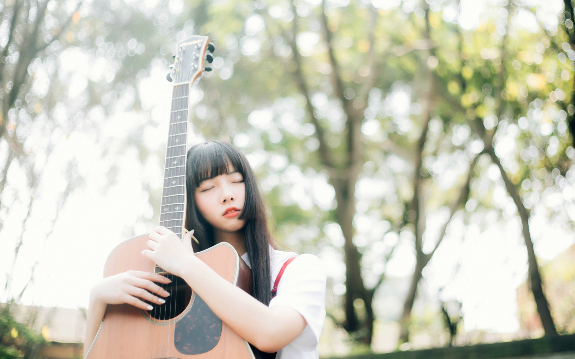 清纯,文艺,小清新,吉他