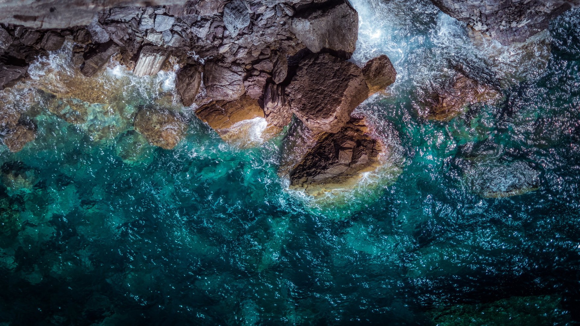 海洋天堂,大海,岩石
