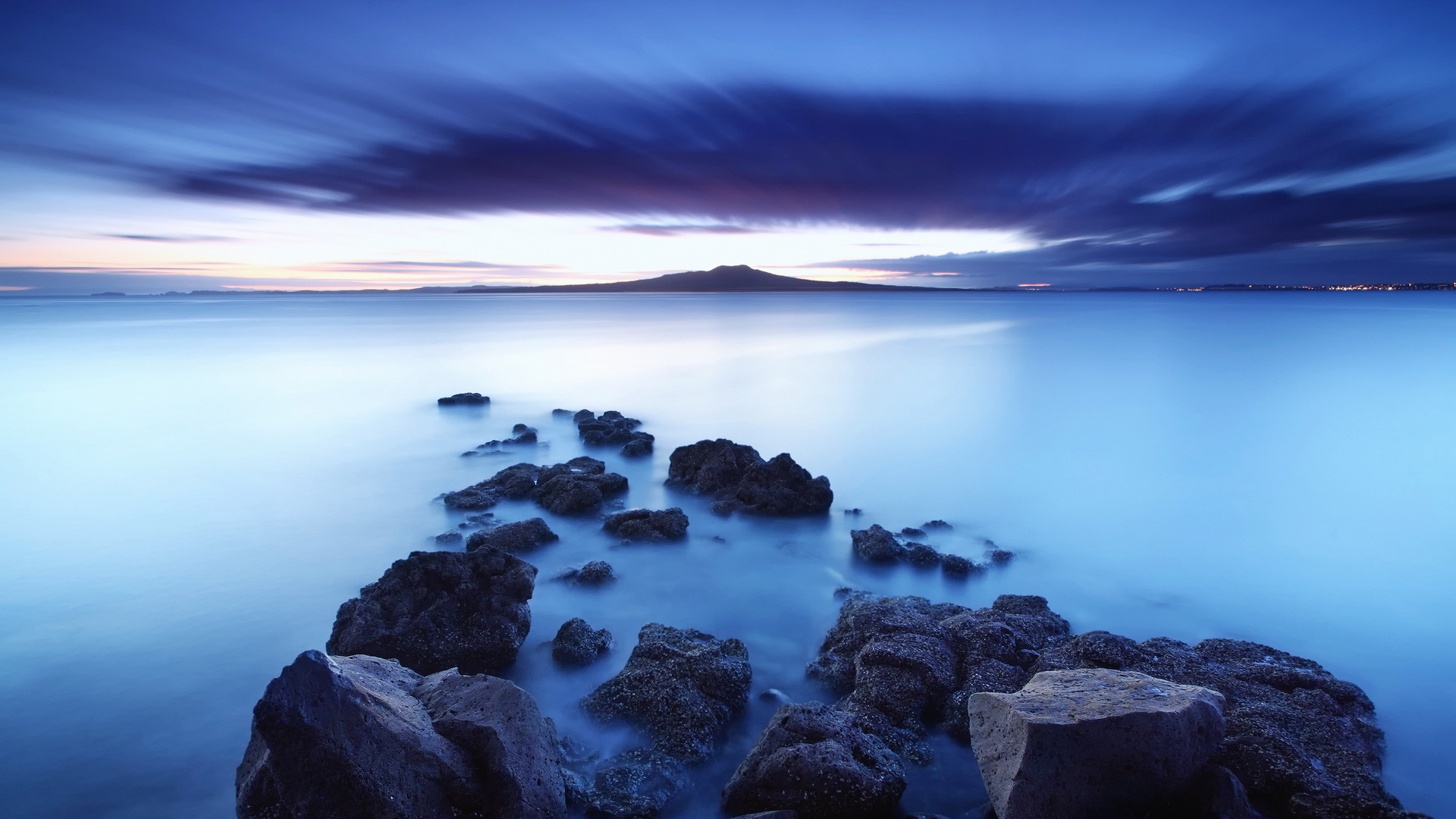 海洋天堂,大海,岩石,梦幻