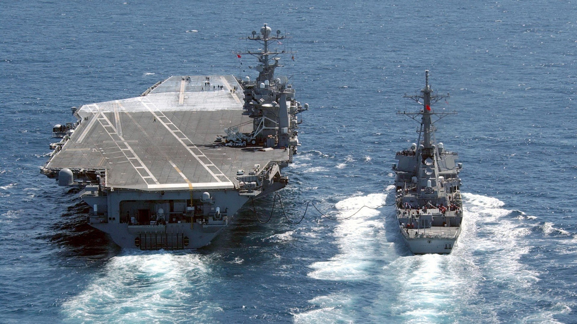 航空母舰,海洋