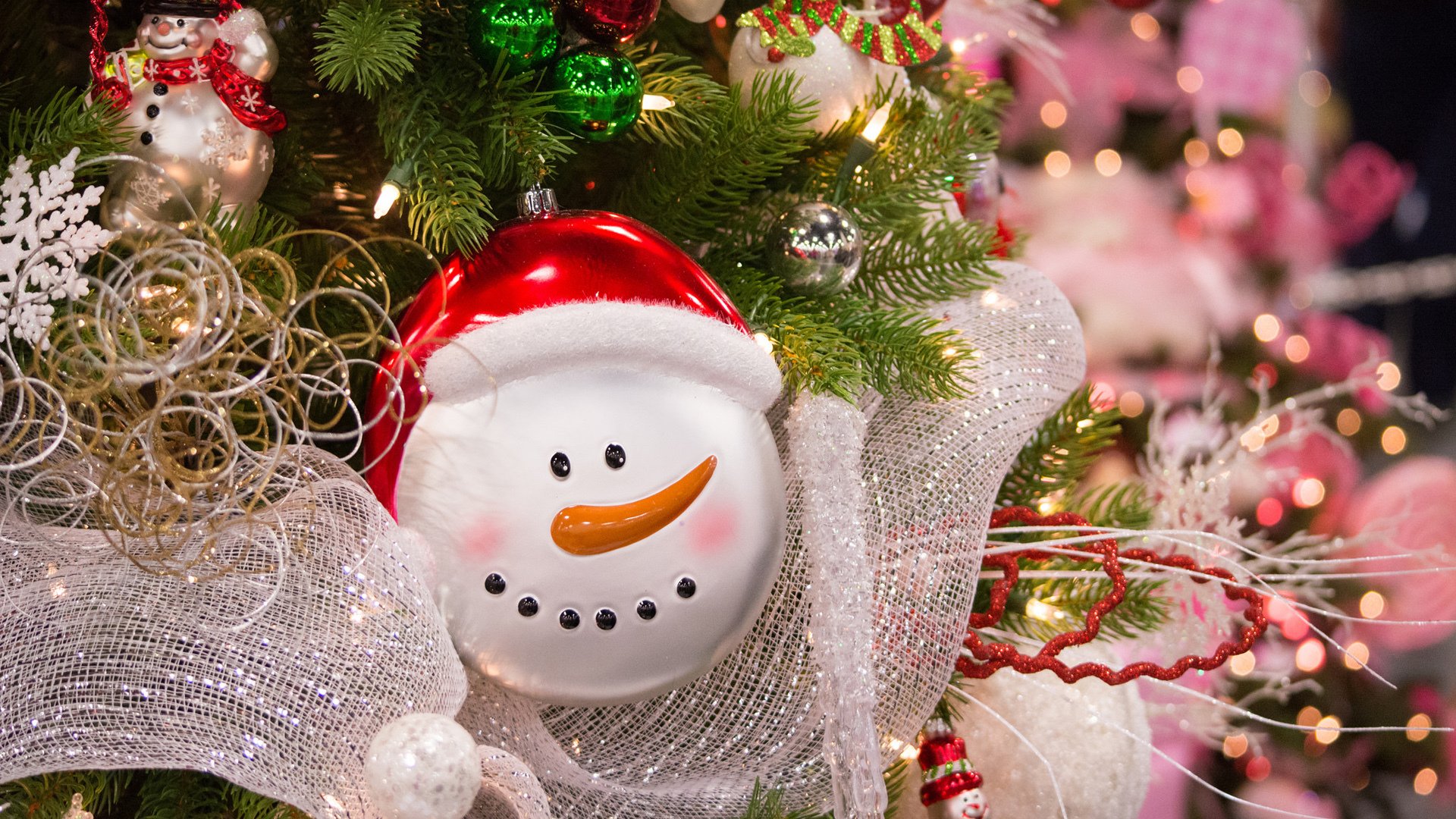 圣诞节,小摆件,圣诞树