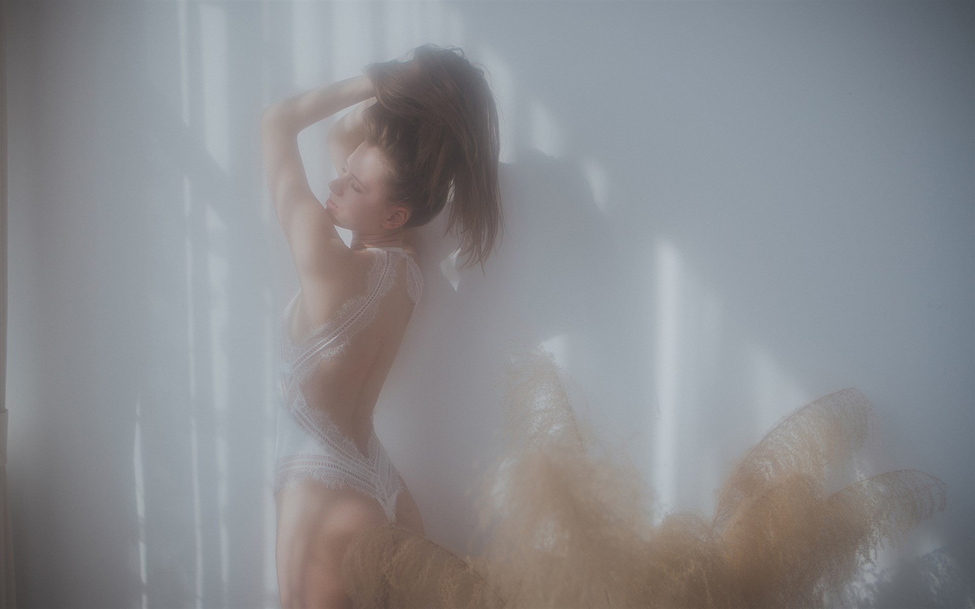 欧美女神,朦胧性感