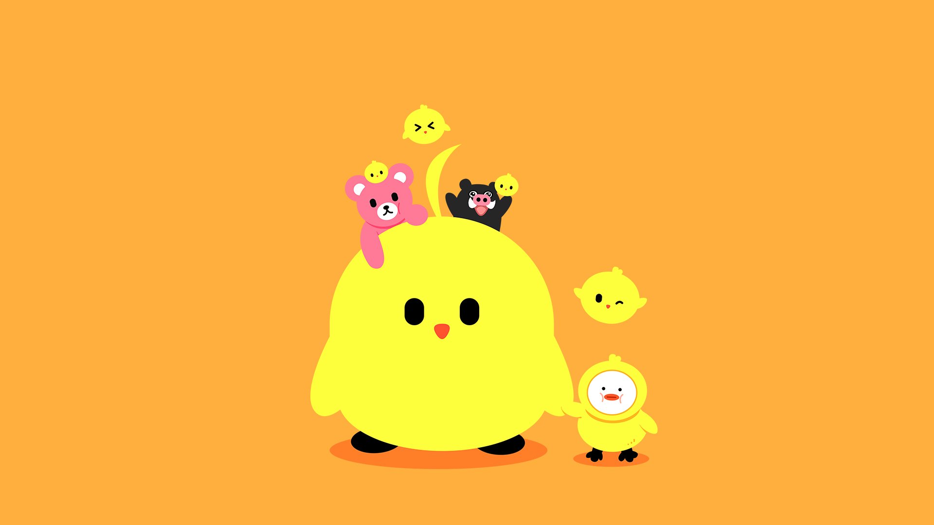 2017,鸡年大吉,小黄鸡