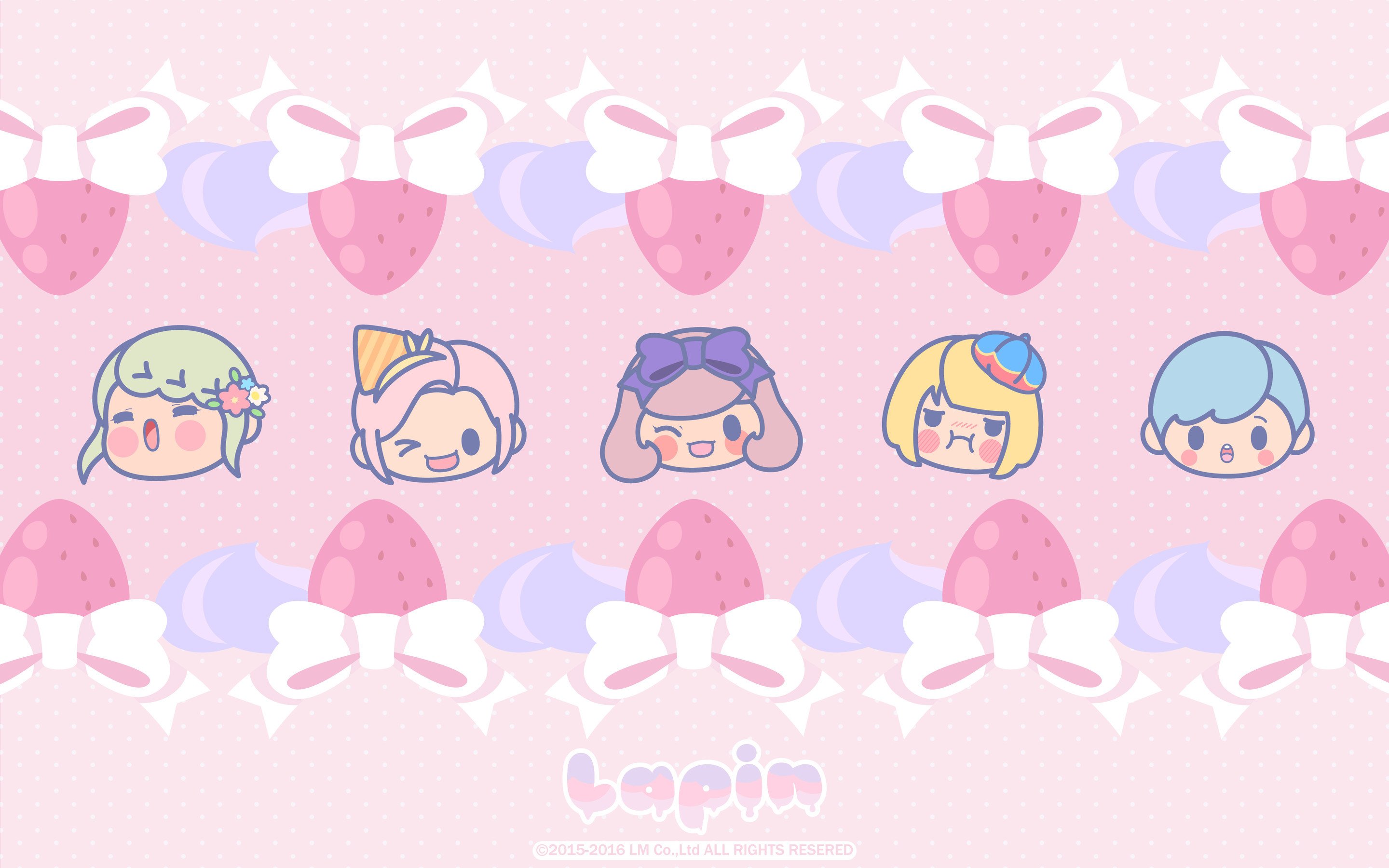 Lapin甜甜少女风,粉色