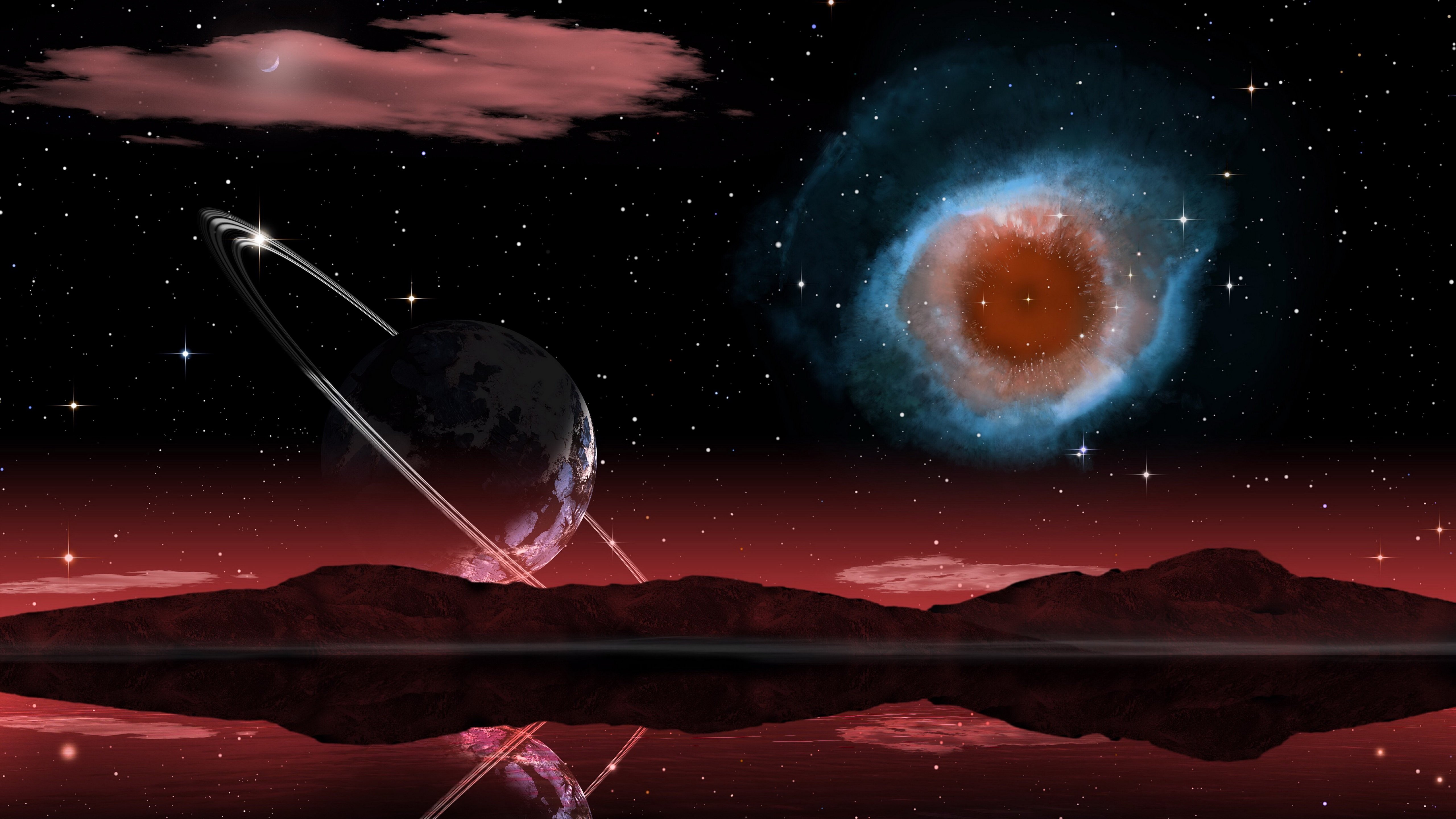 星空,梦幻,炫彩