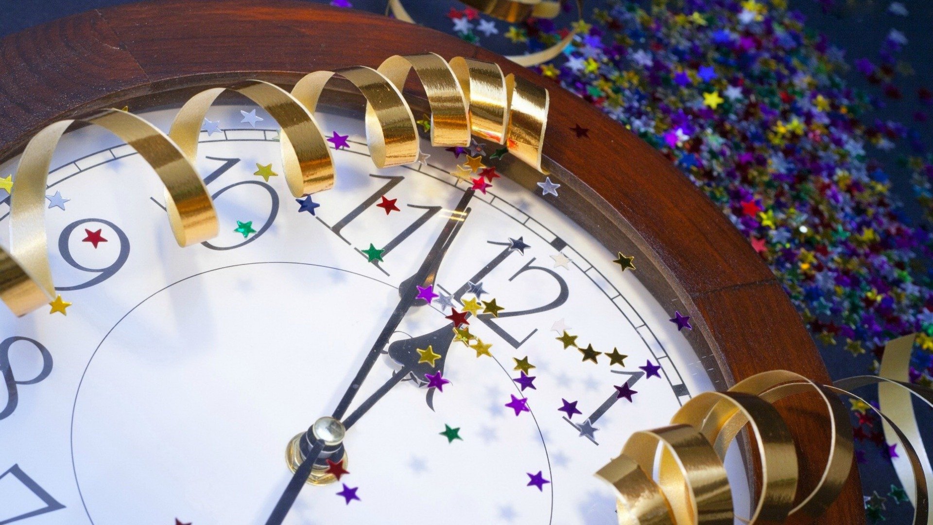 2017,新年快乐,时钟