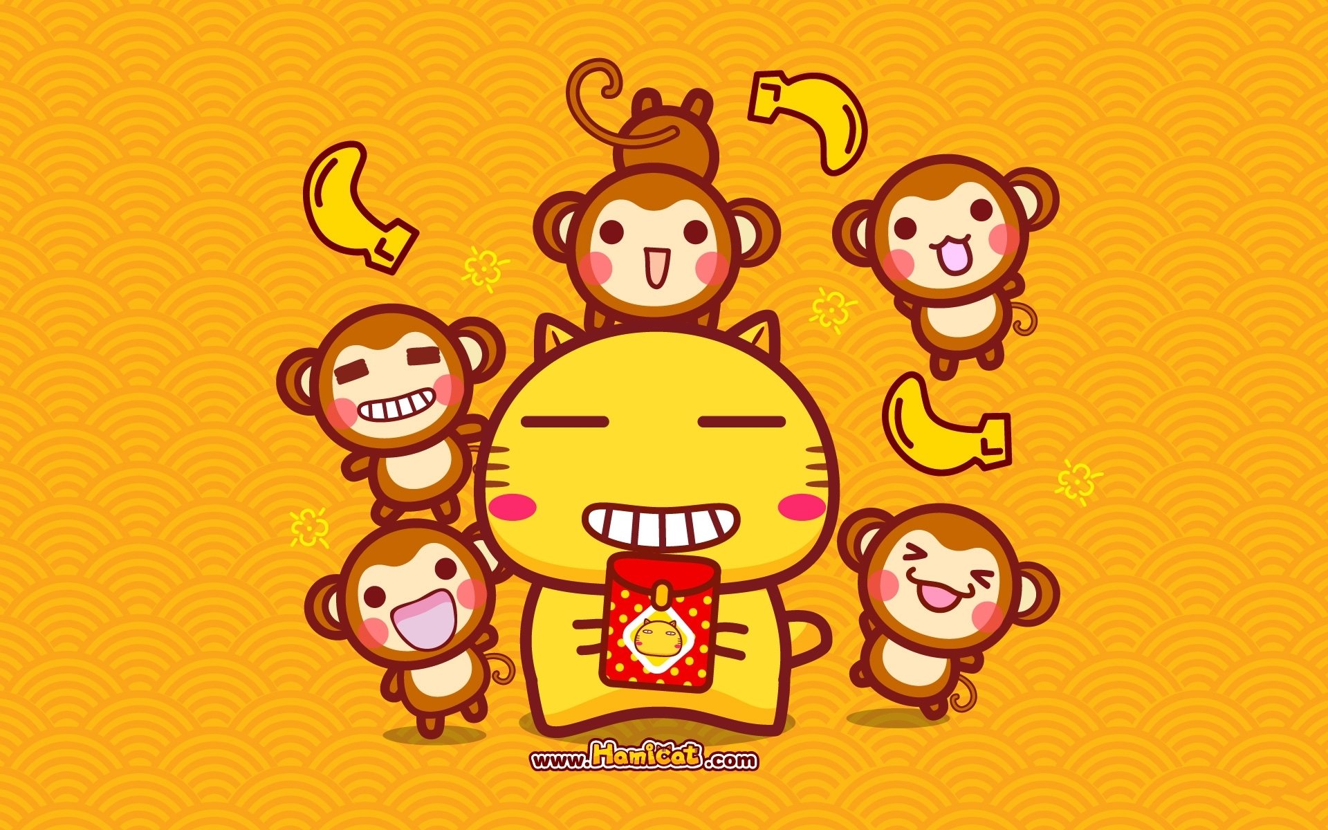 2017,新年快乐,哈咪猫