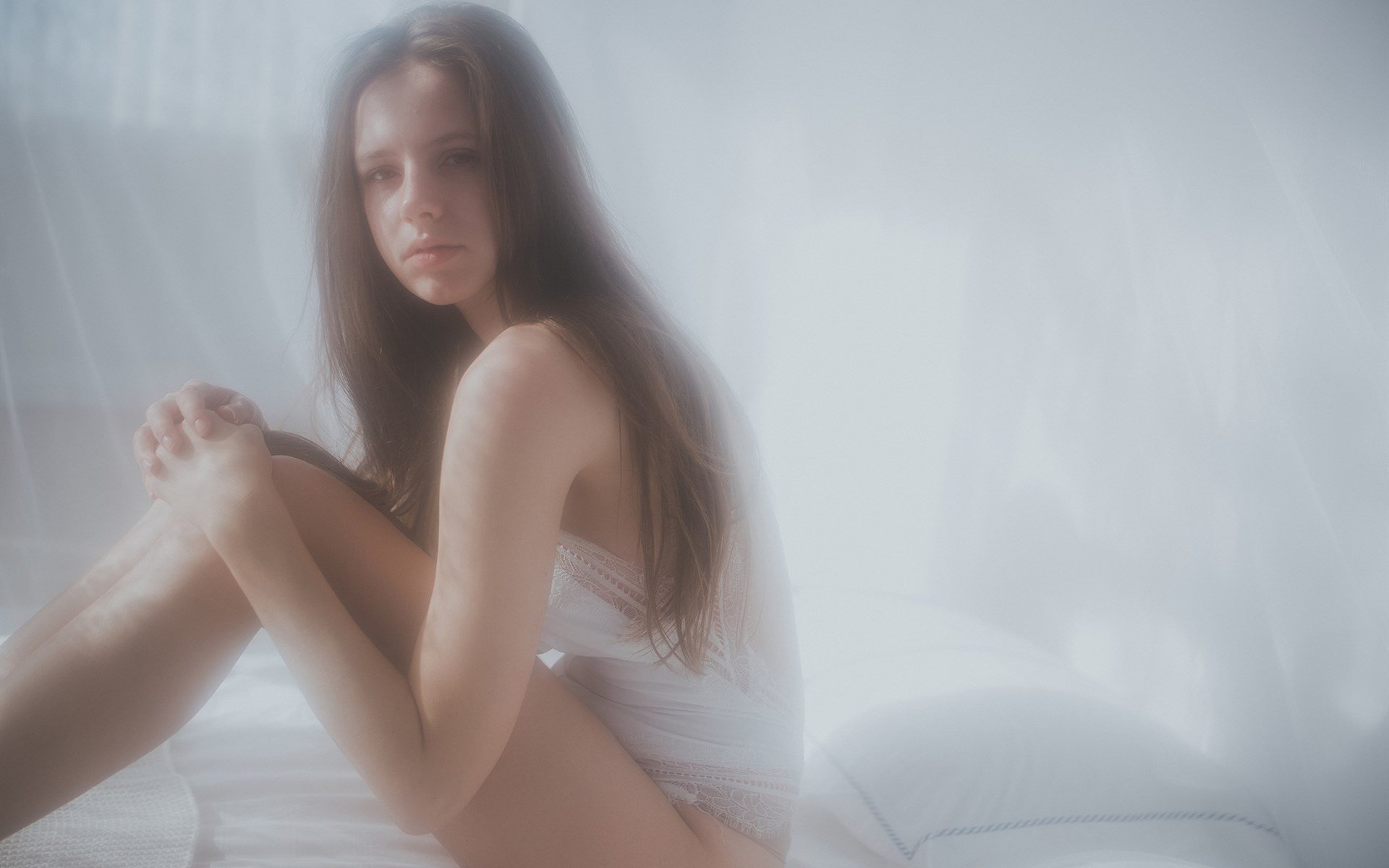 欧美女神,朦胧性感