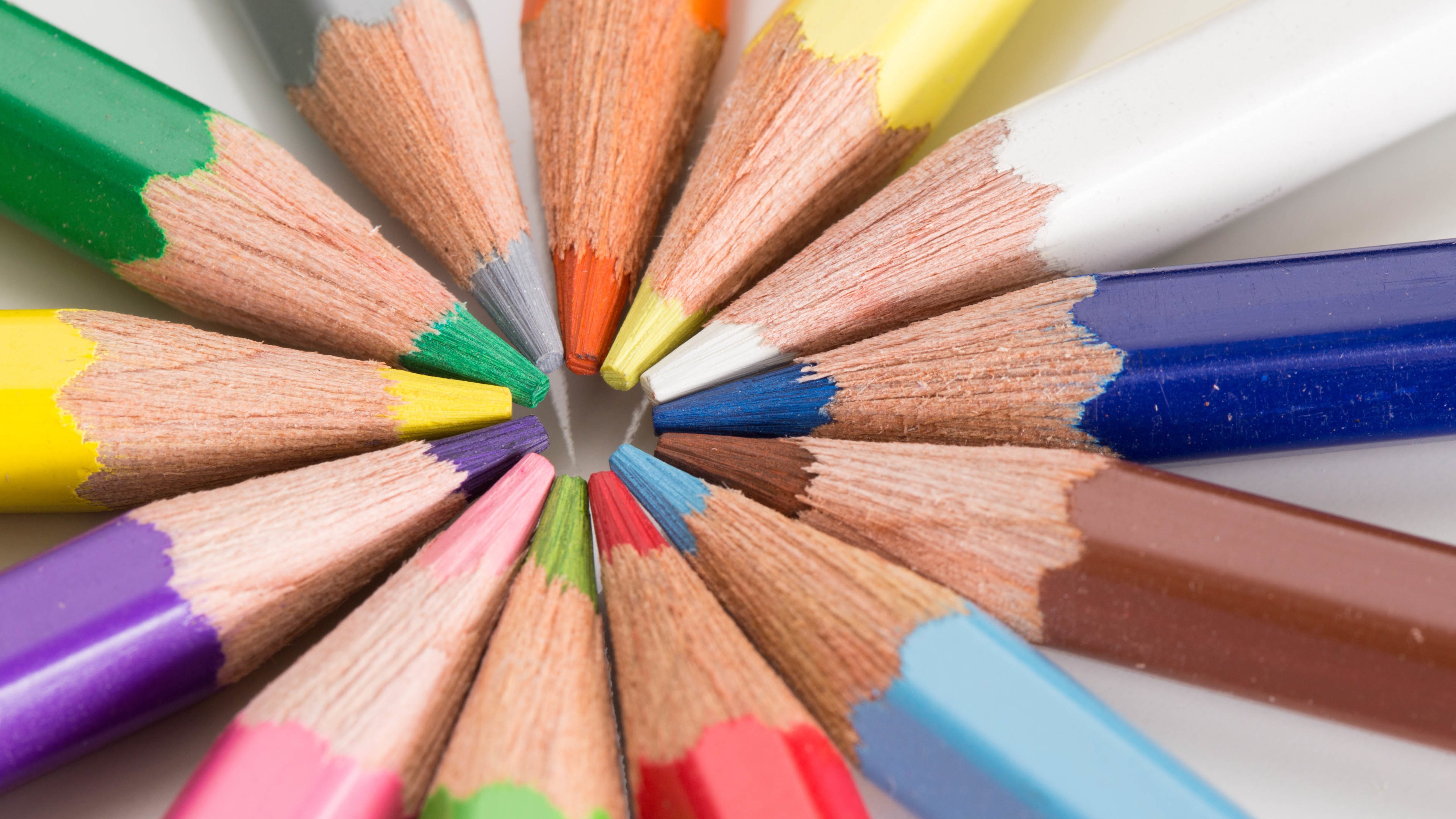 铅笔,彩色