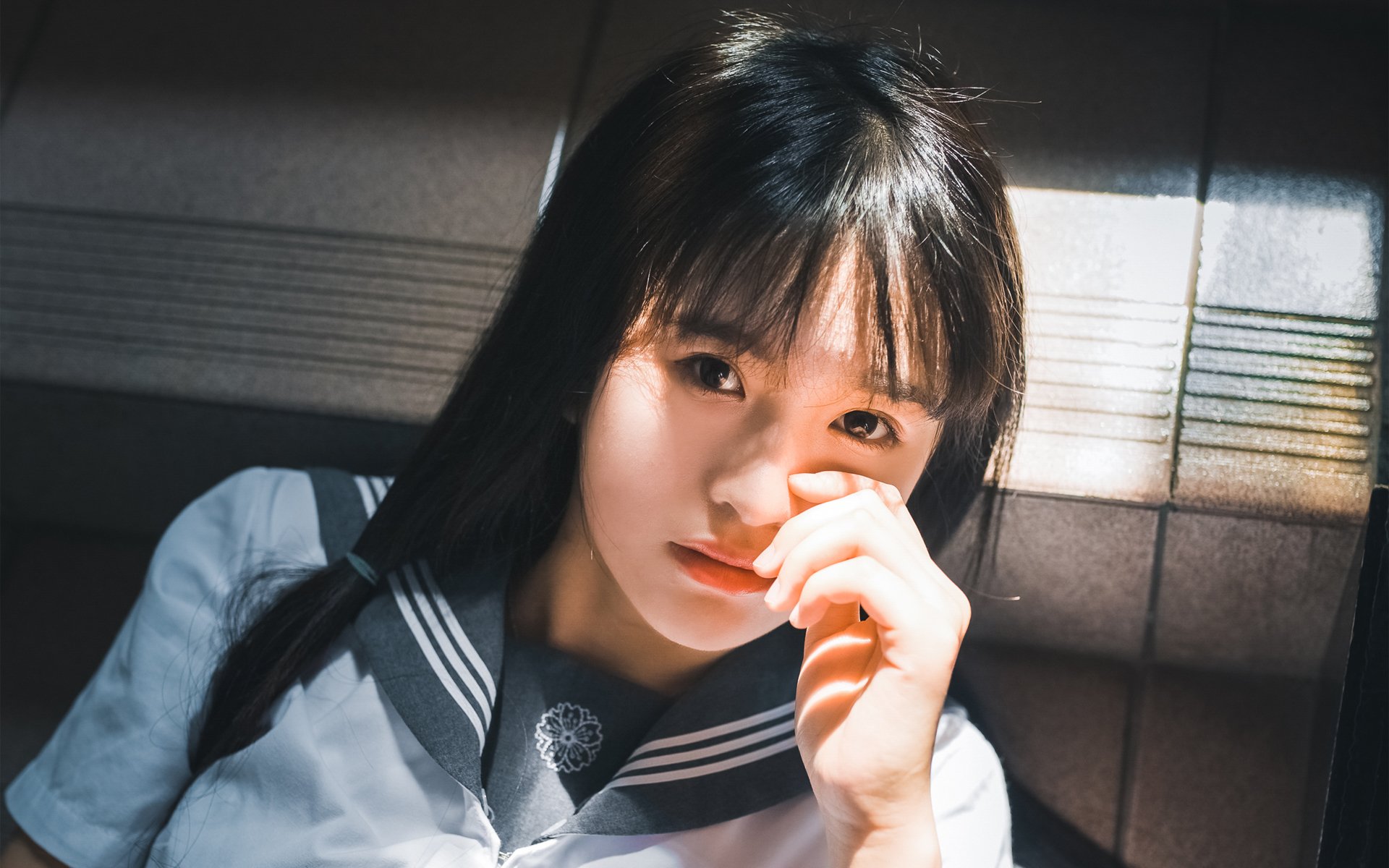 清纯,文艺,校服