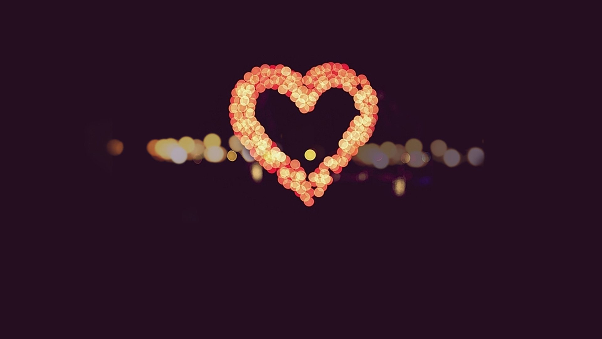 心动创意,爱心,灯光