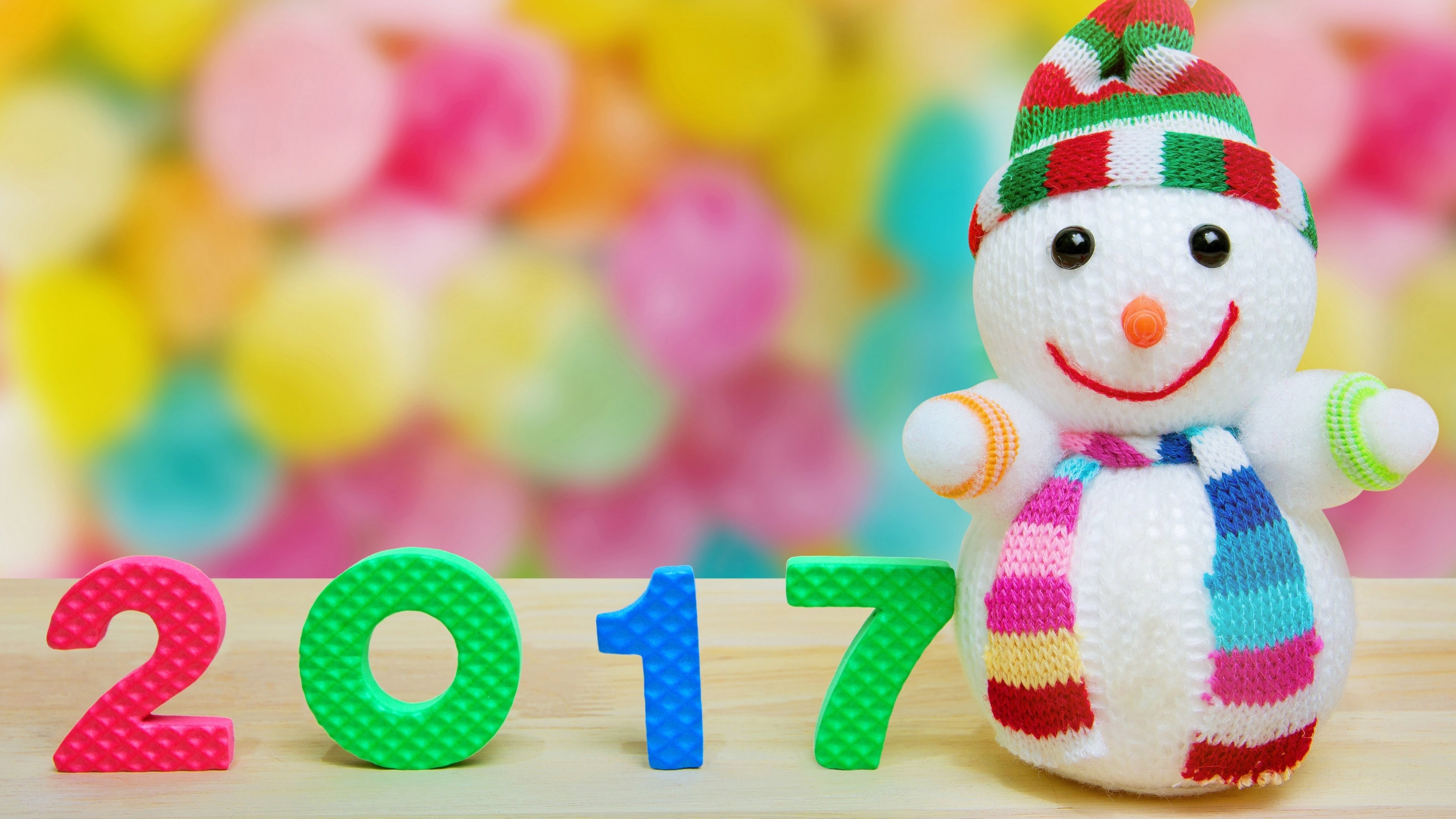 2017,新年快乐,雪人