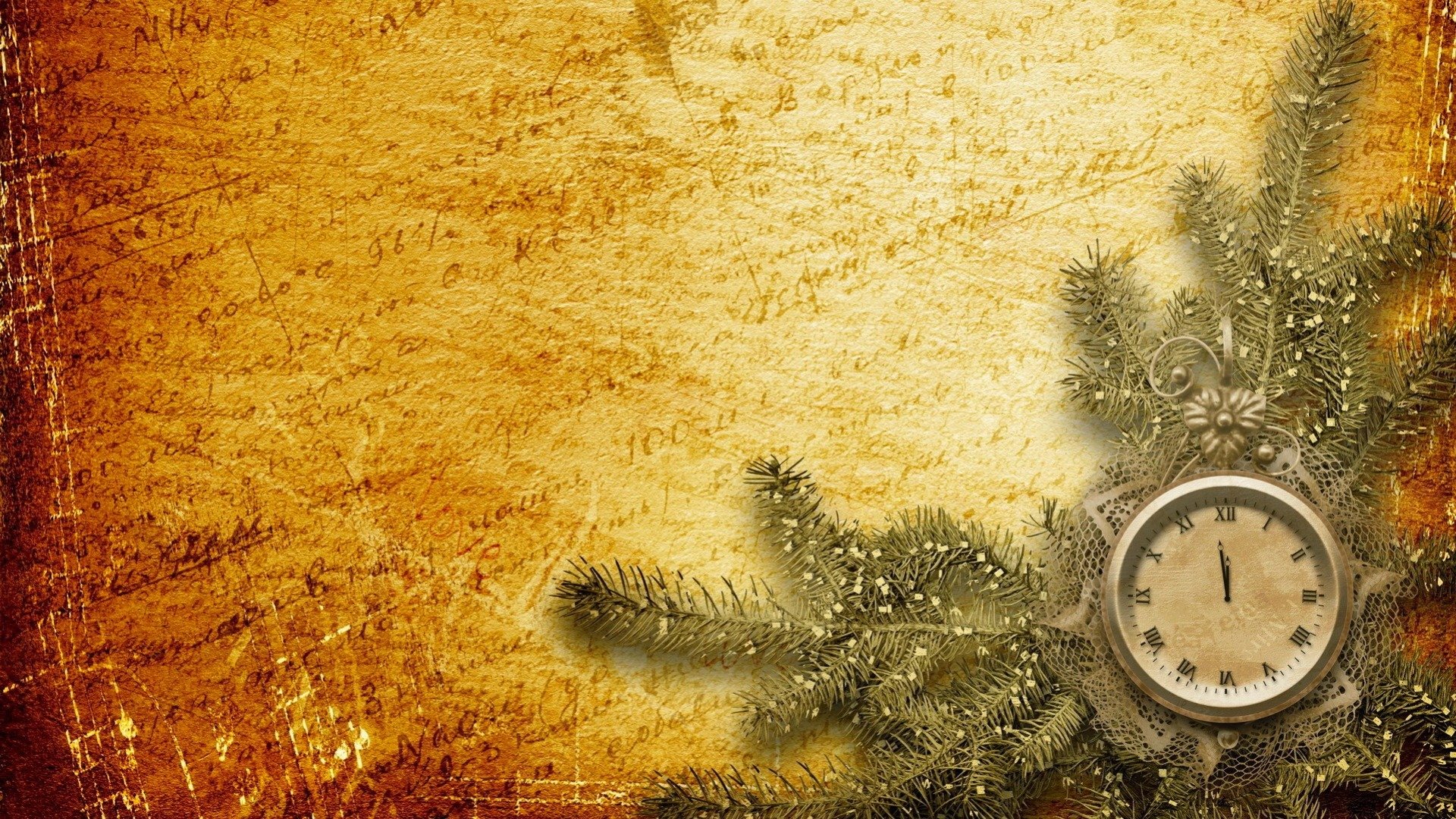 2017,新年快乐,时钟