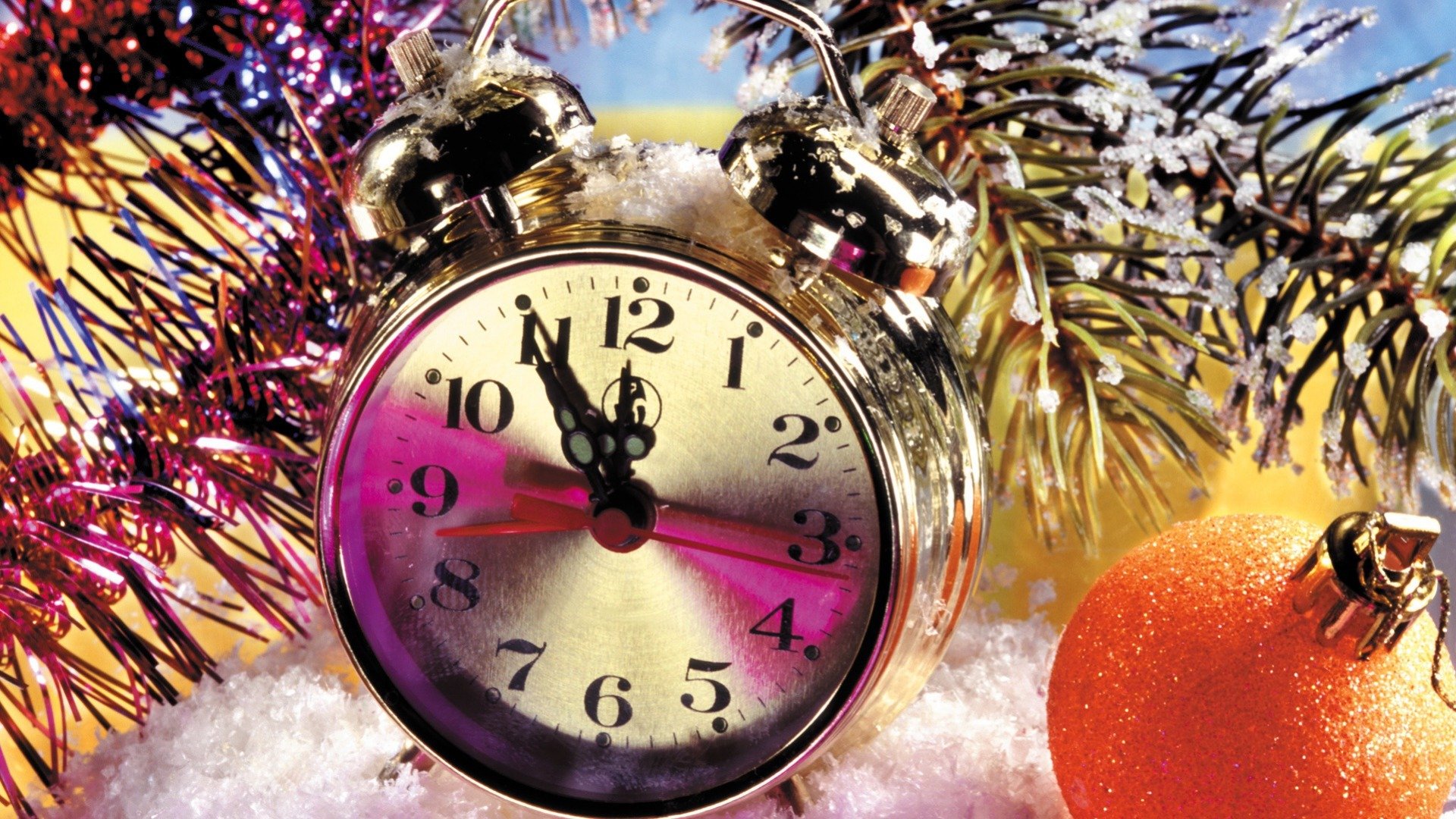 2017,新年快乐,时钟