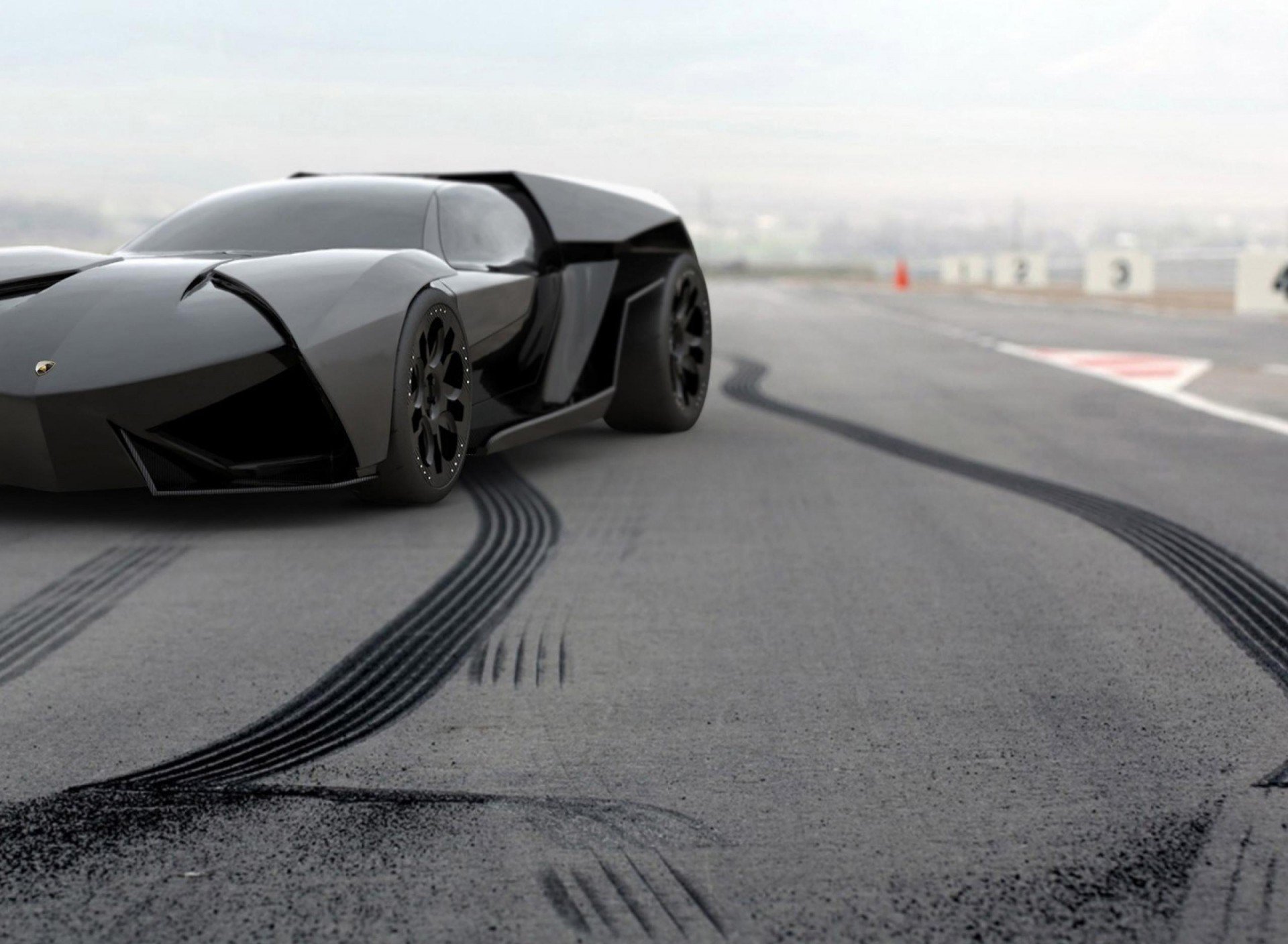 兰博基尼,黑色跑车