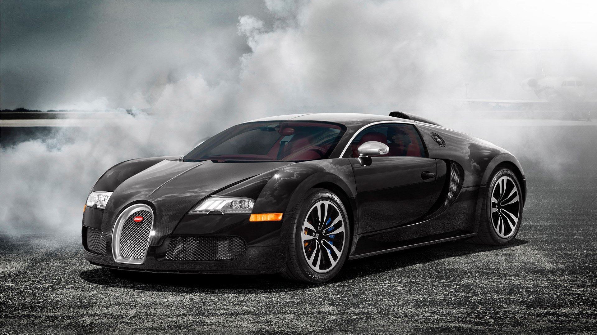 布加迪,黑色跑车