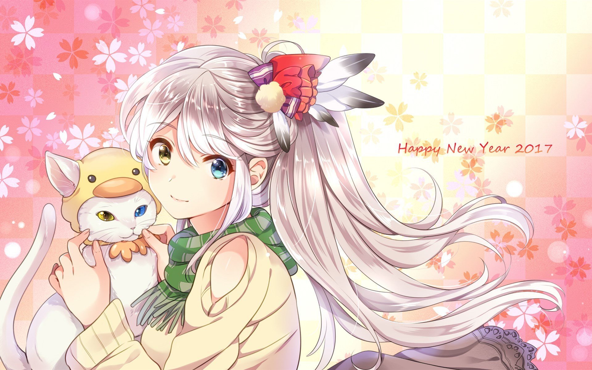 新年快乐,春节,二次元