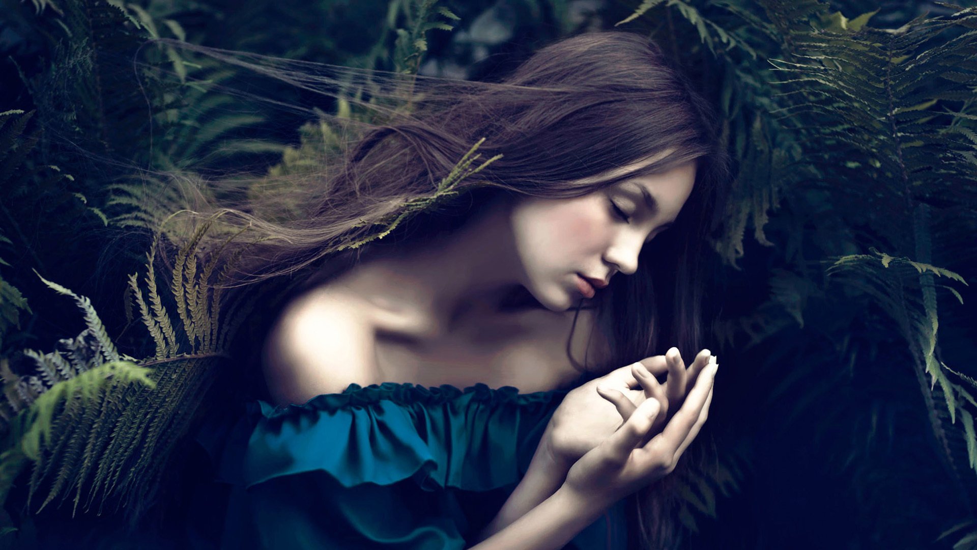 欧美女神,唯美意境