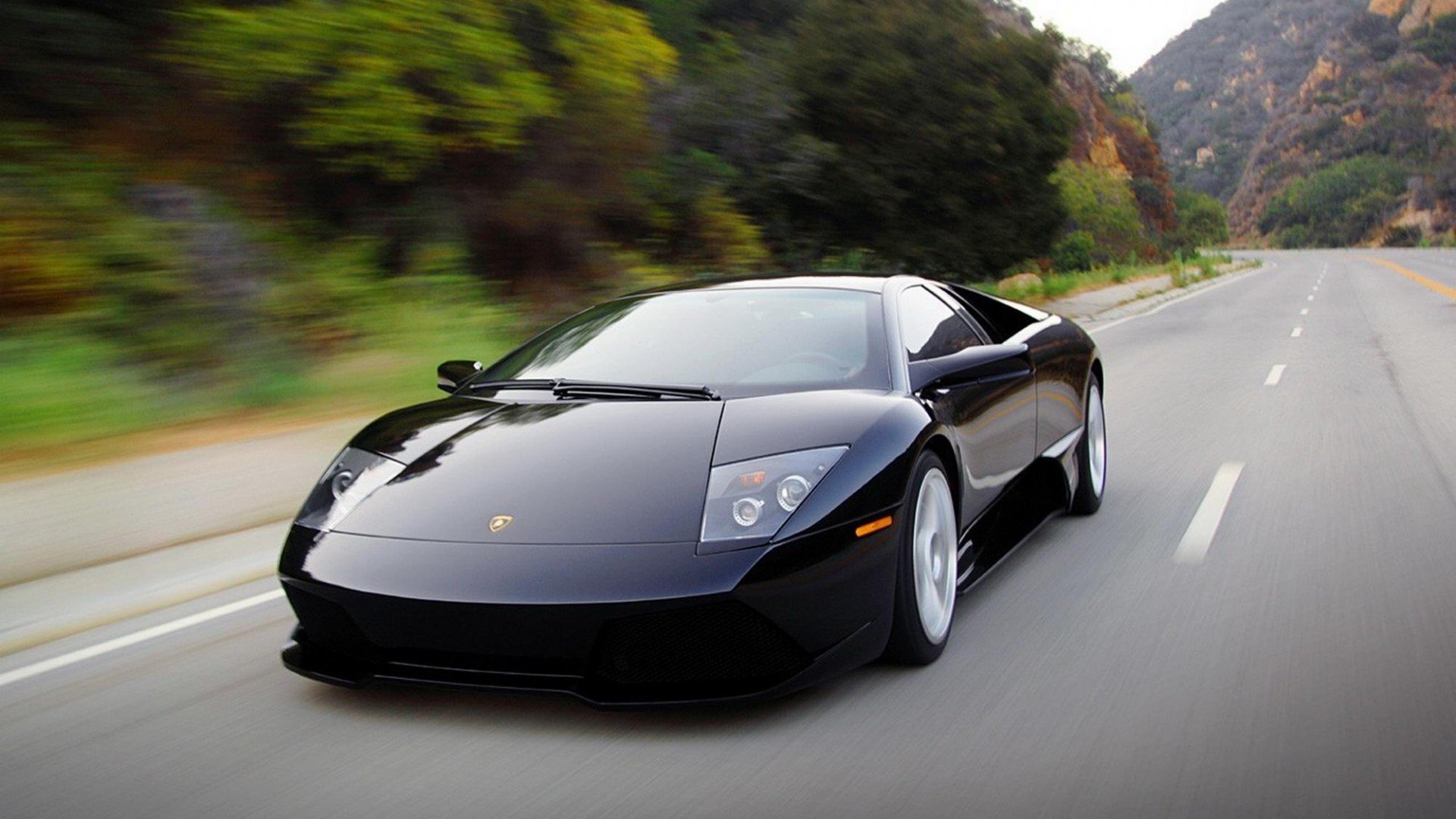 兰博基尼,黑色跑车