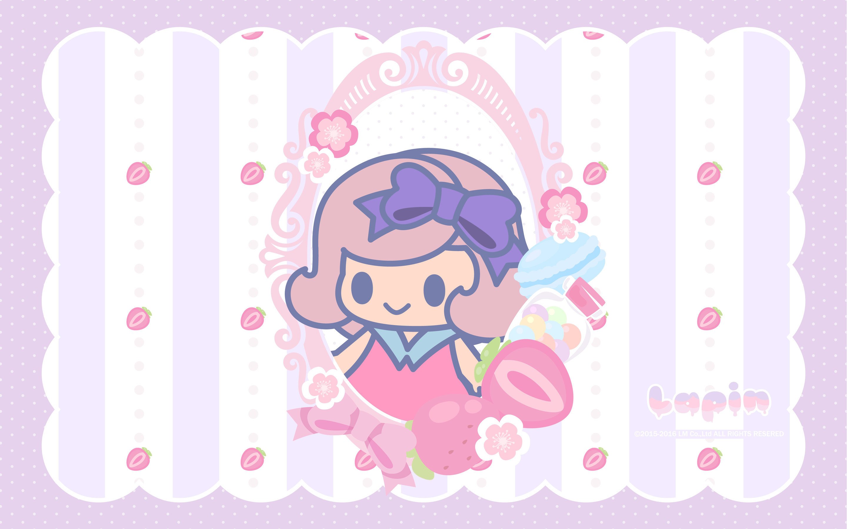 Lapin甜甜少女风,粉色