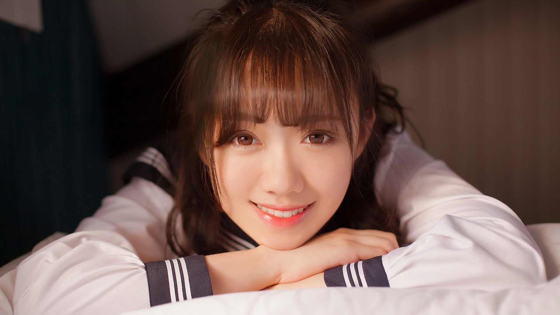 清纯,日系,治愈系,温暖,微笑