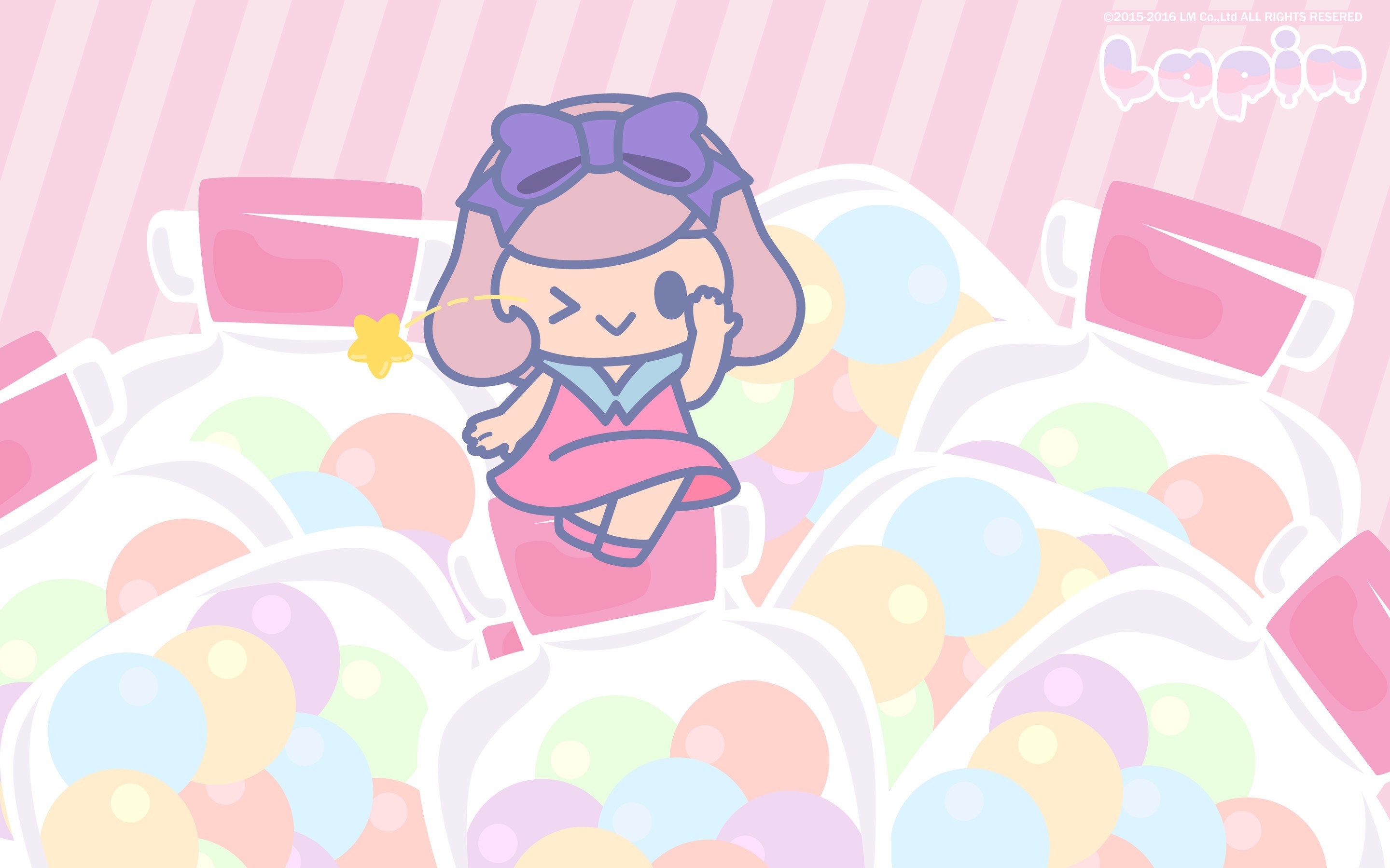 Lapin甜甜少女风,粉色