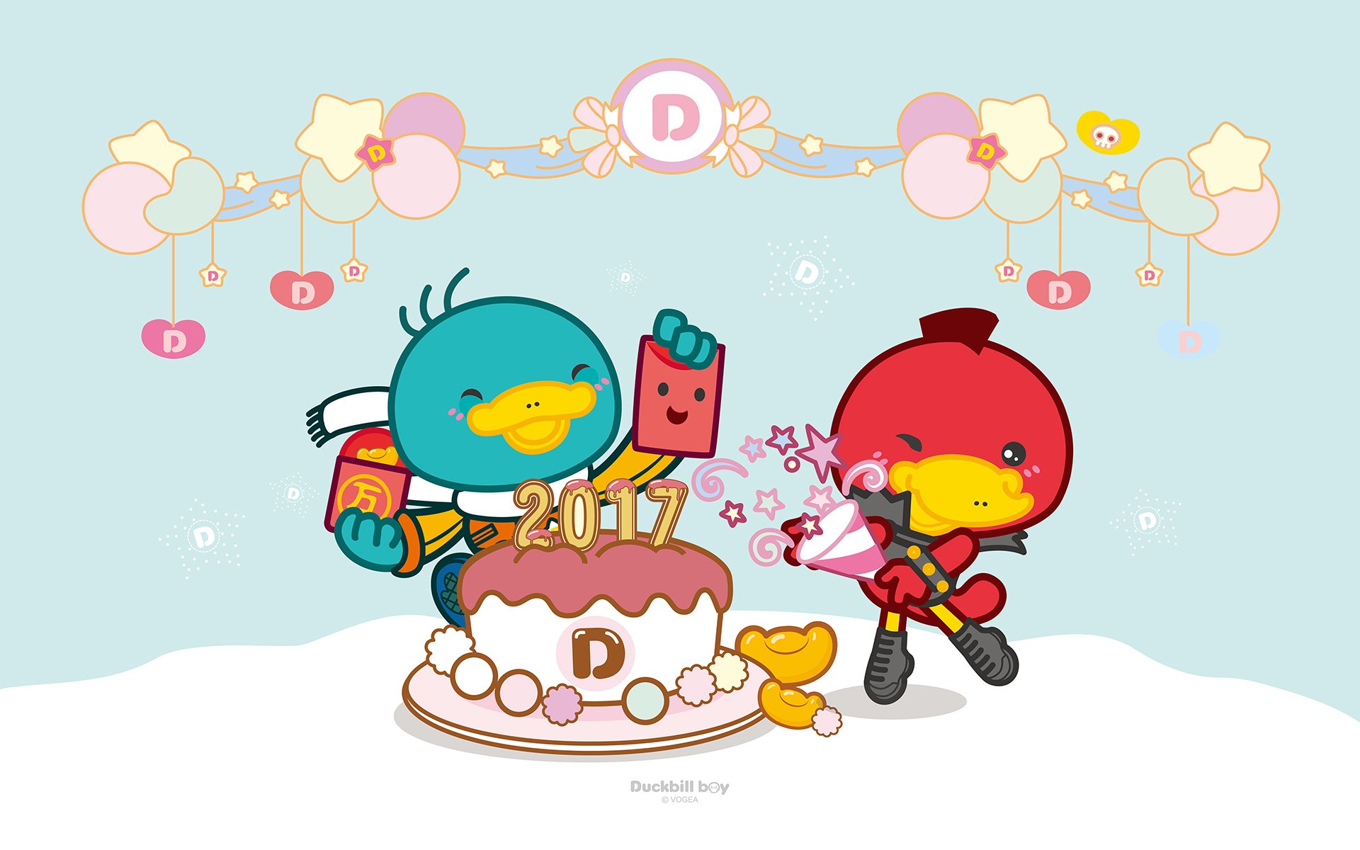 鸭嘴兽男孩,2017