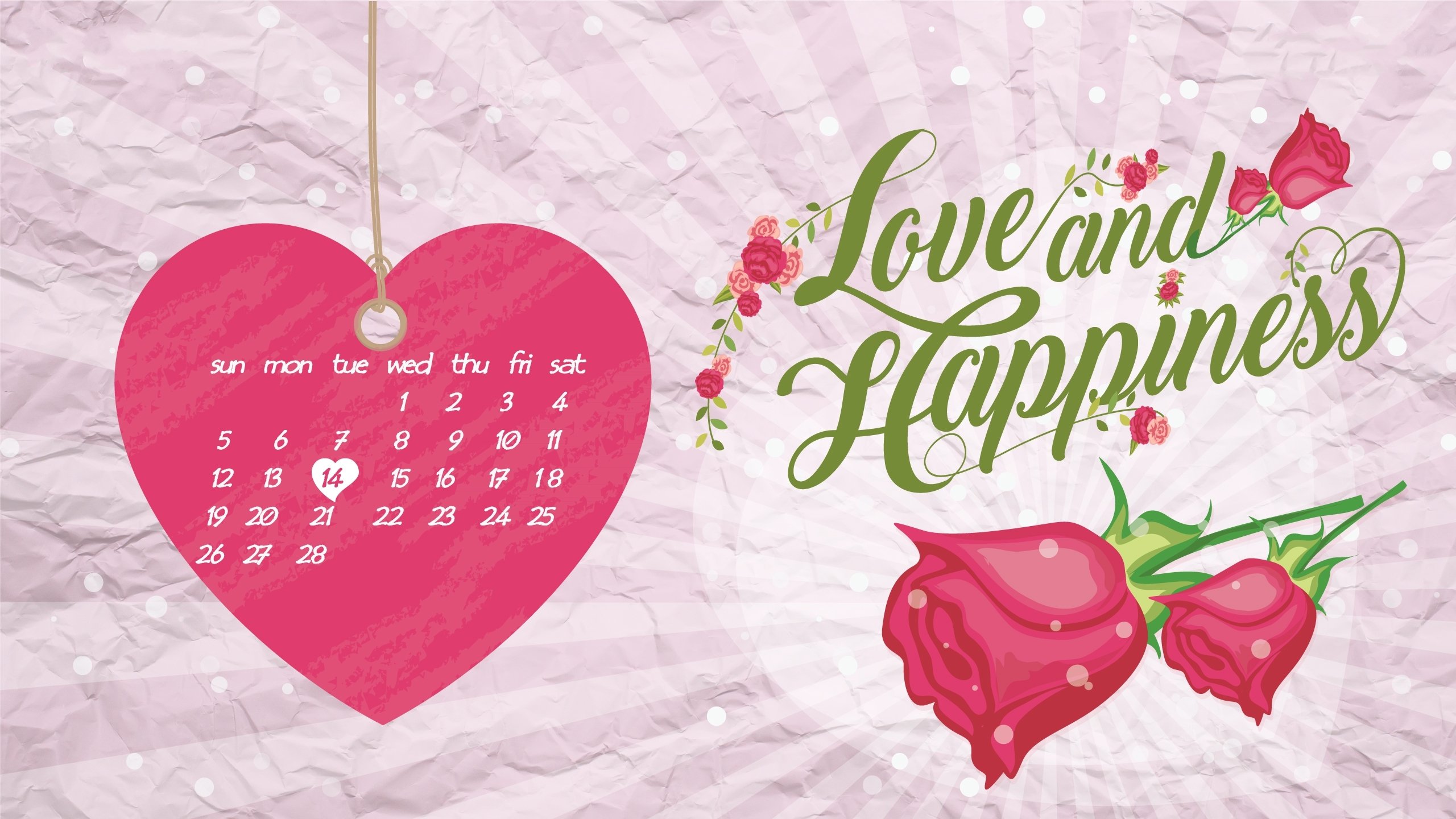 2月,情人节,玫瑰花,爱心