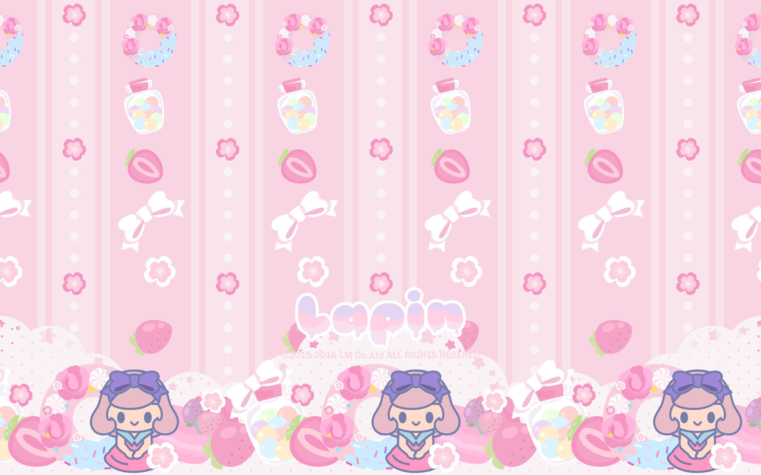 Lapin甜甜少女风,粉色